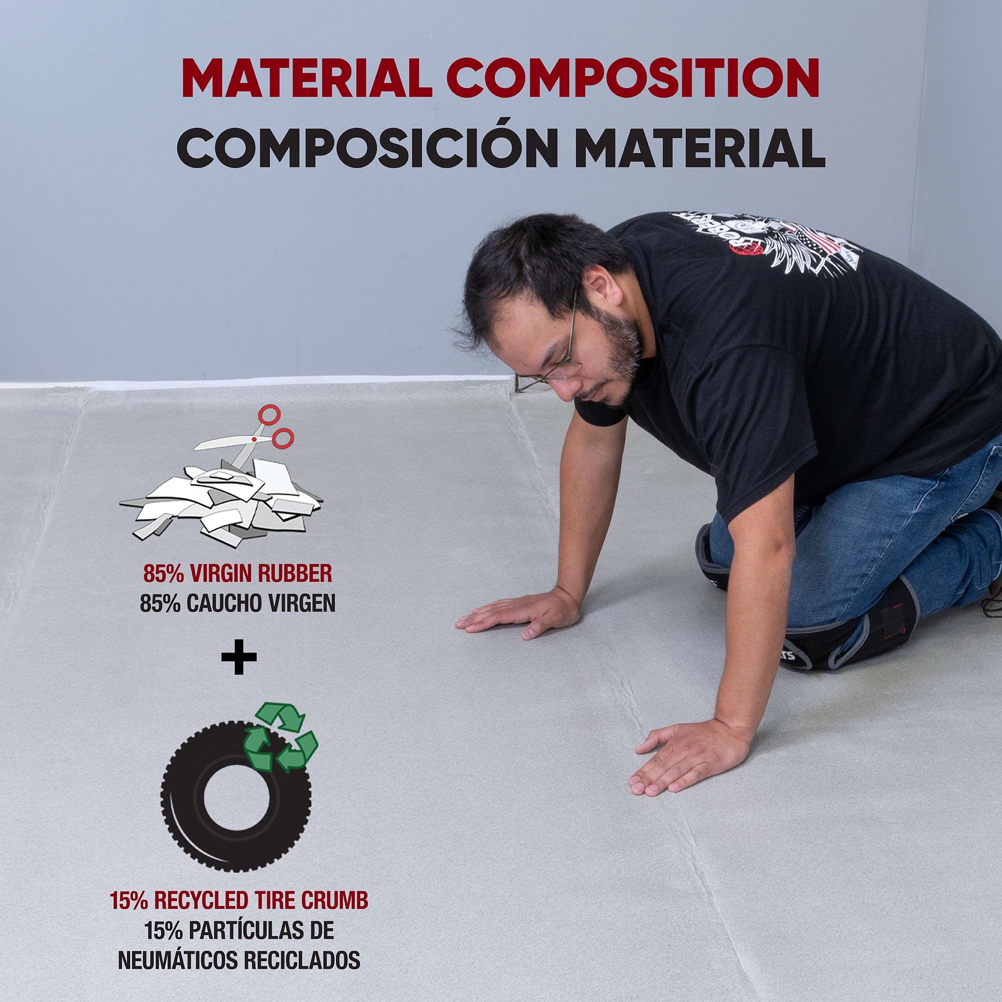 Sound Barricade Underlayment Roll - 200 sq. ft. (36" x 66') - 3