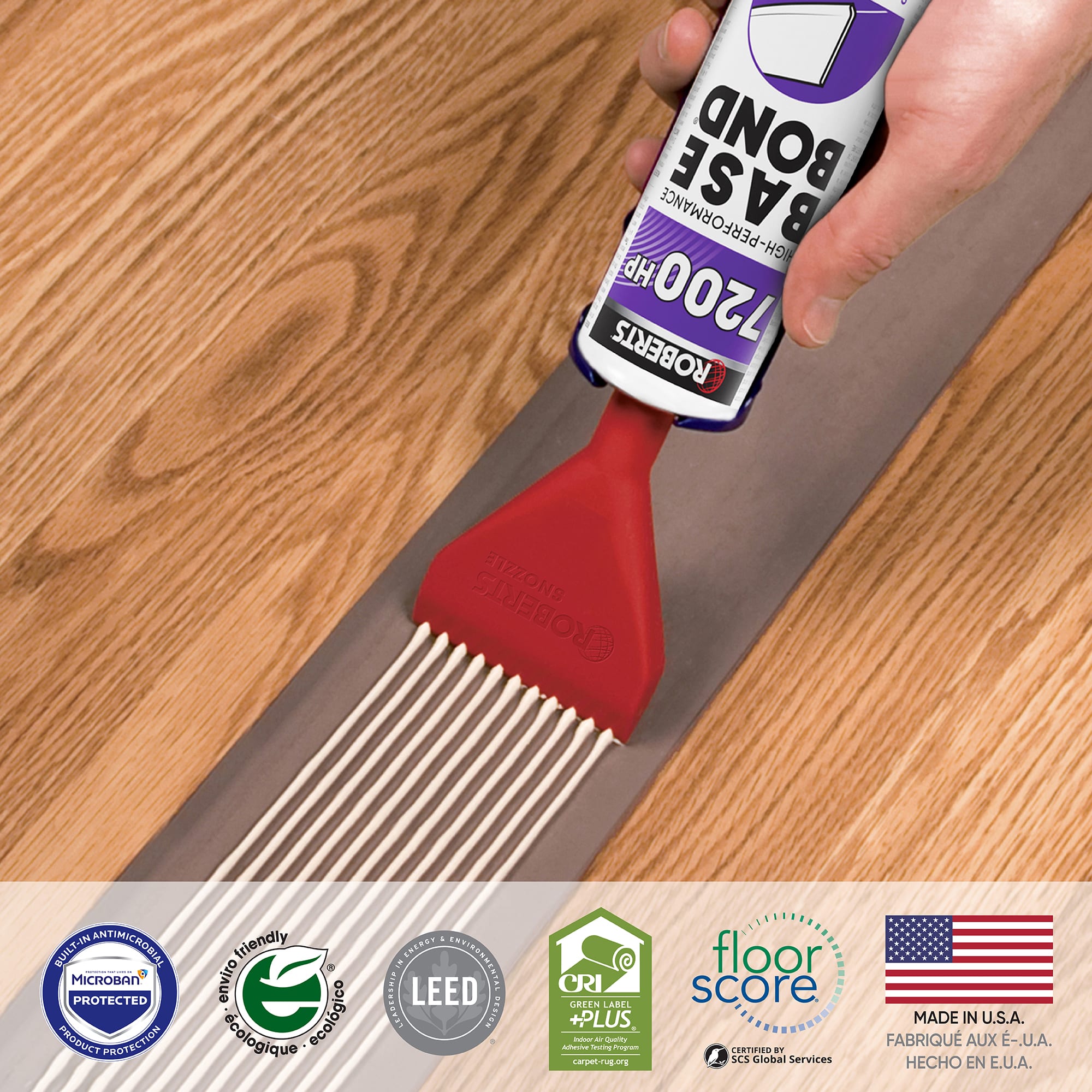 High-Performance BASE BOND Wall Base Adhesive - 11 Oz. (325 mL) - 3