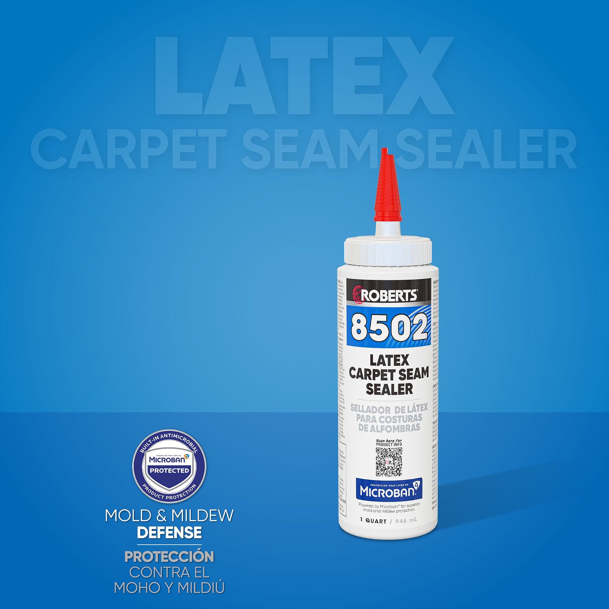 Latex Carpet Seam Sealer - 1 Qt. (846 mL) - 2