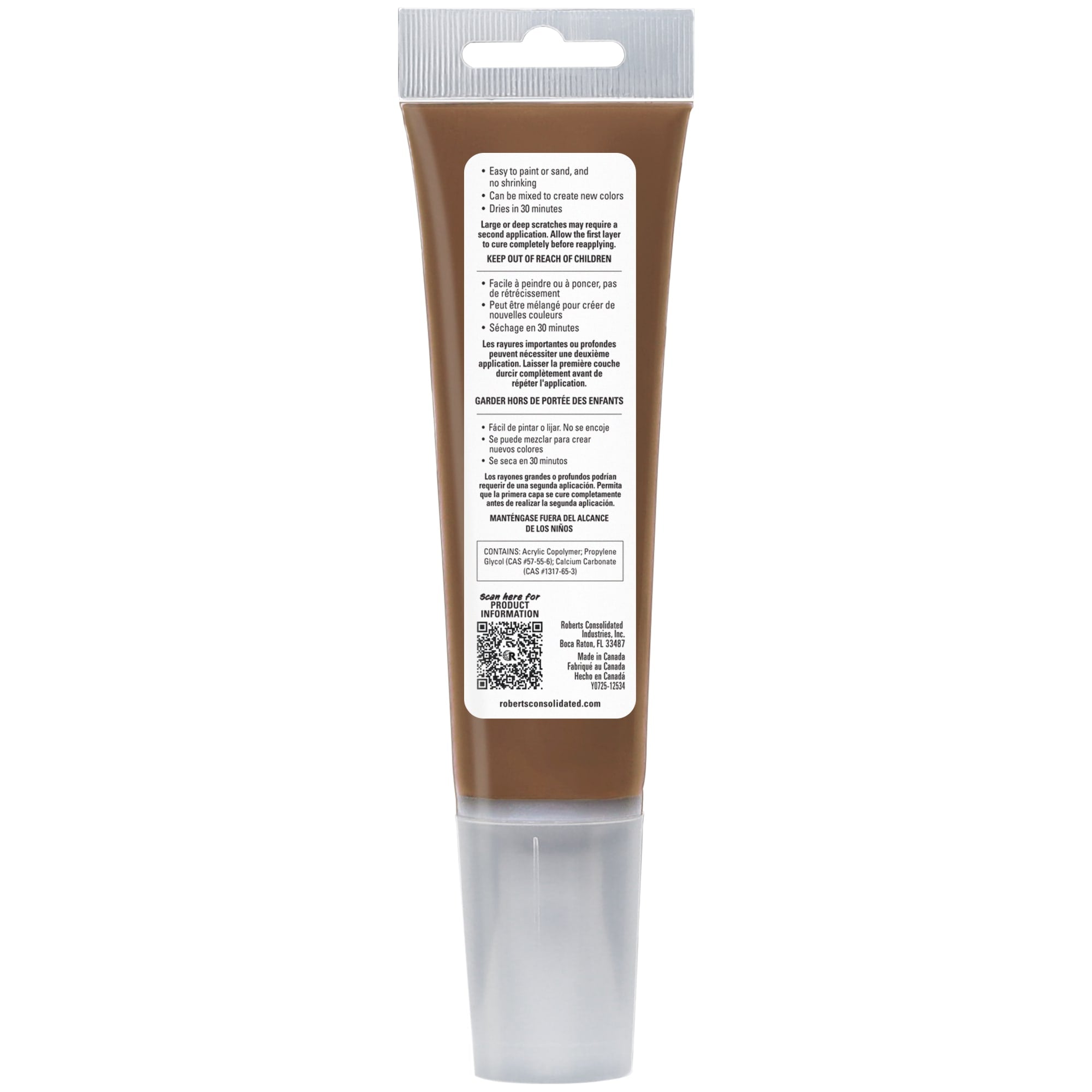 Palette Quick-Repair Putty for Wood%2C Laminate & Vinyl - Brown - 6