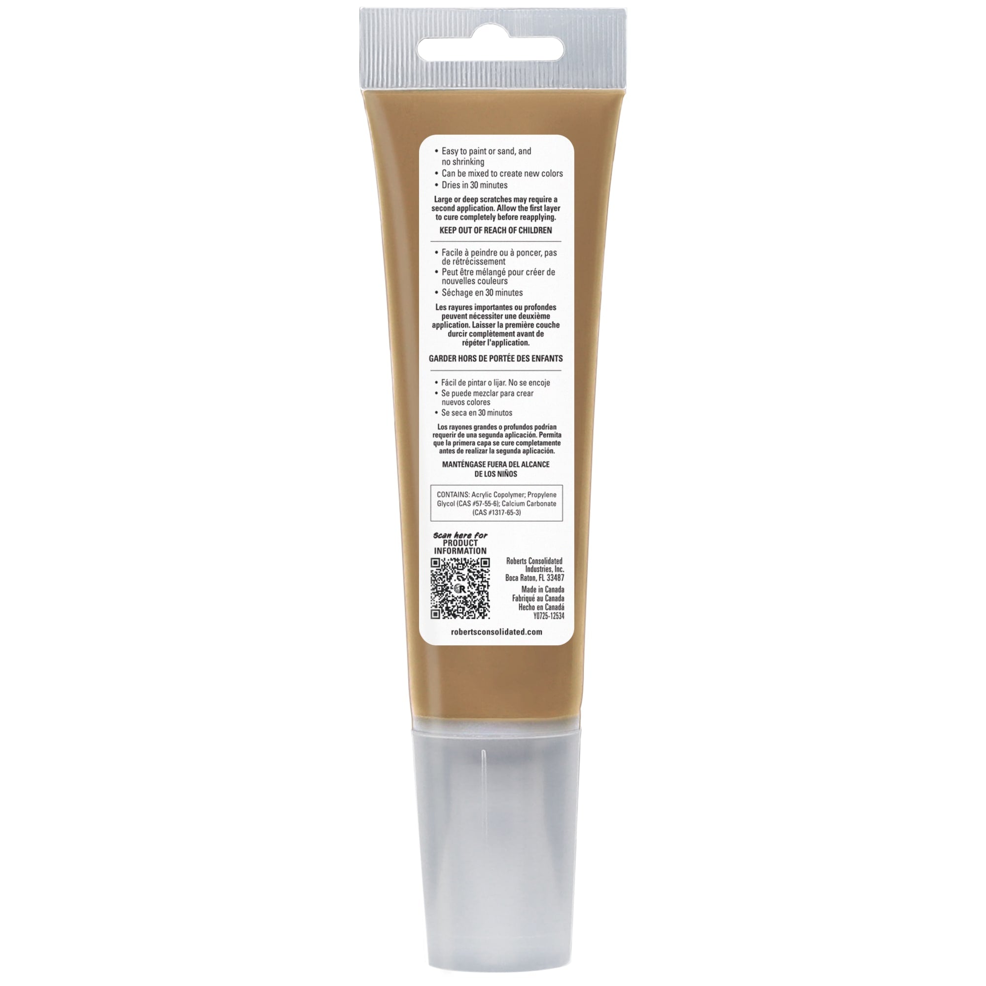 Palette Quick-Repair Putty for Wood%2C Laminate & Vinyl - Tan - 6