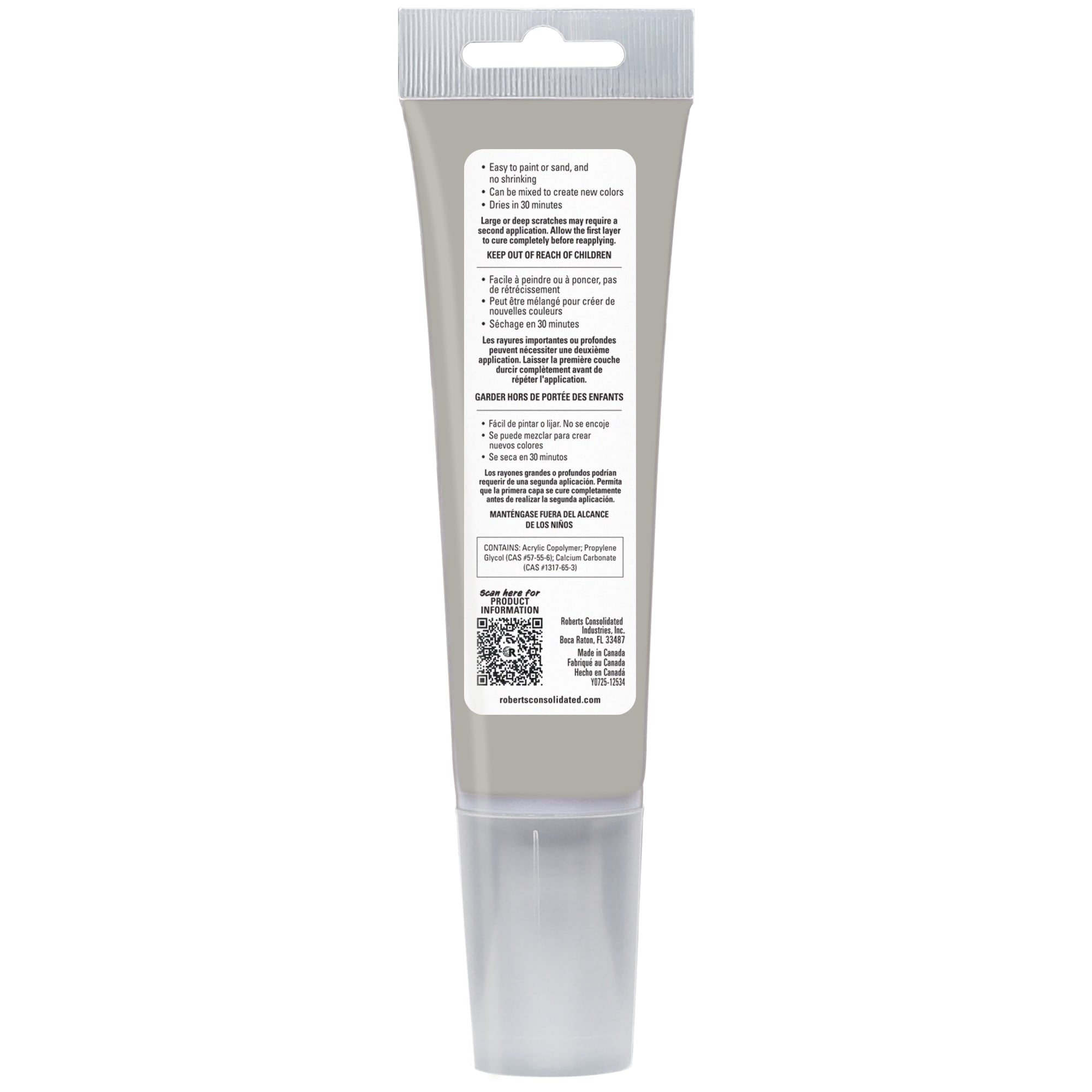 Palette Quick-Repair Putty for Wood%2C Laminate & Vinyl - Light Gray - 6