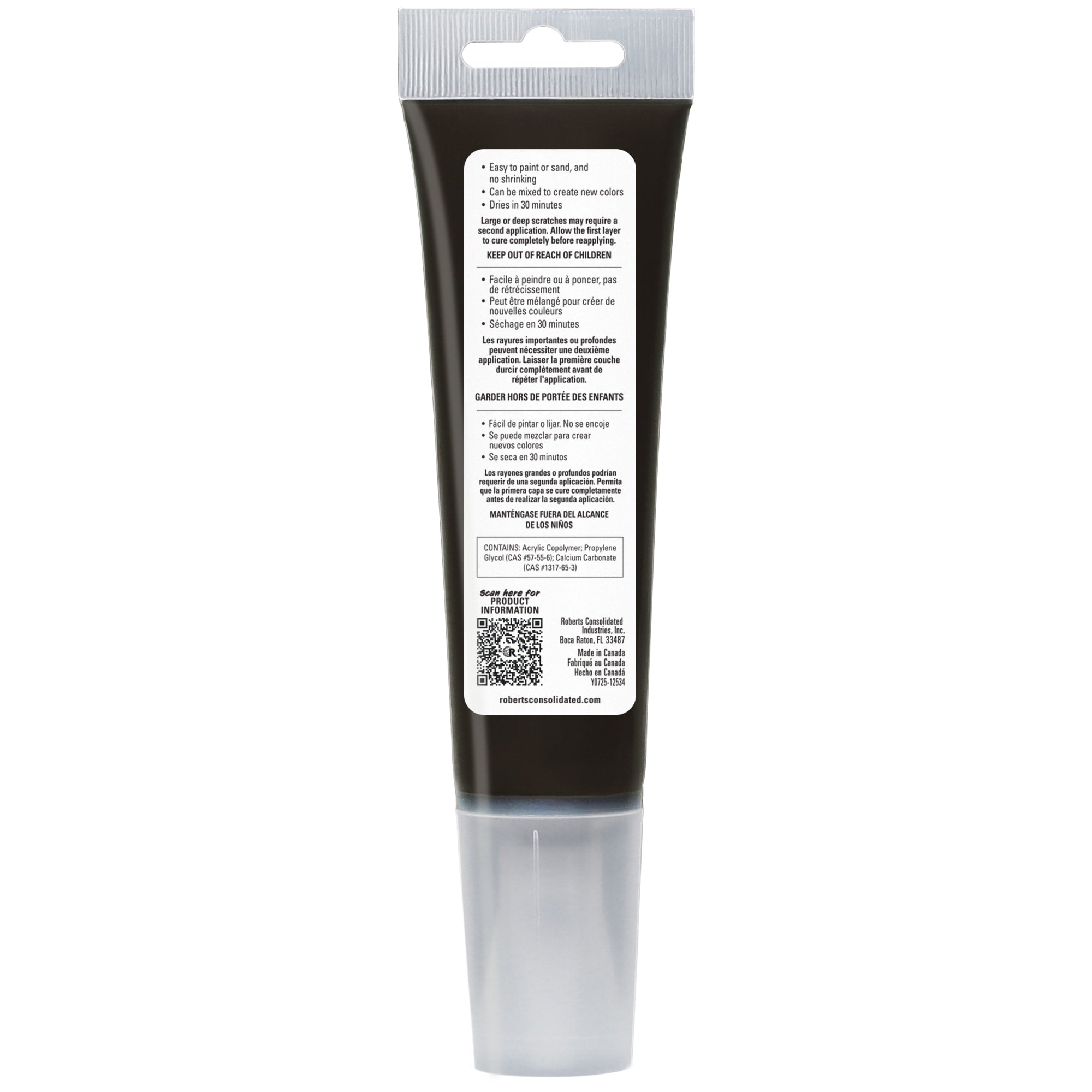 Palette Quick-Repair Putty for Wood%2C Laminate & Vinyl - Black - 6