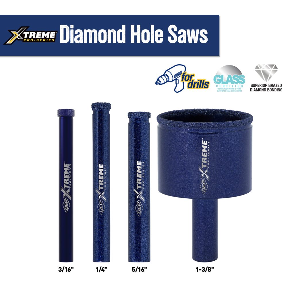 Xtreme Diamond Hole Saws for Drills