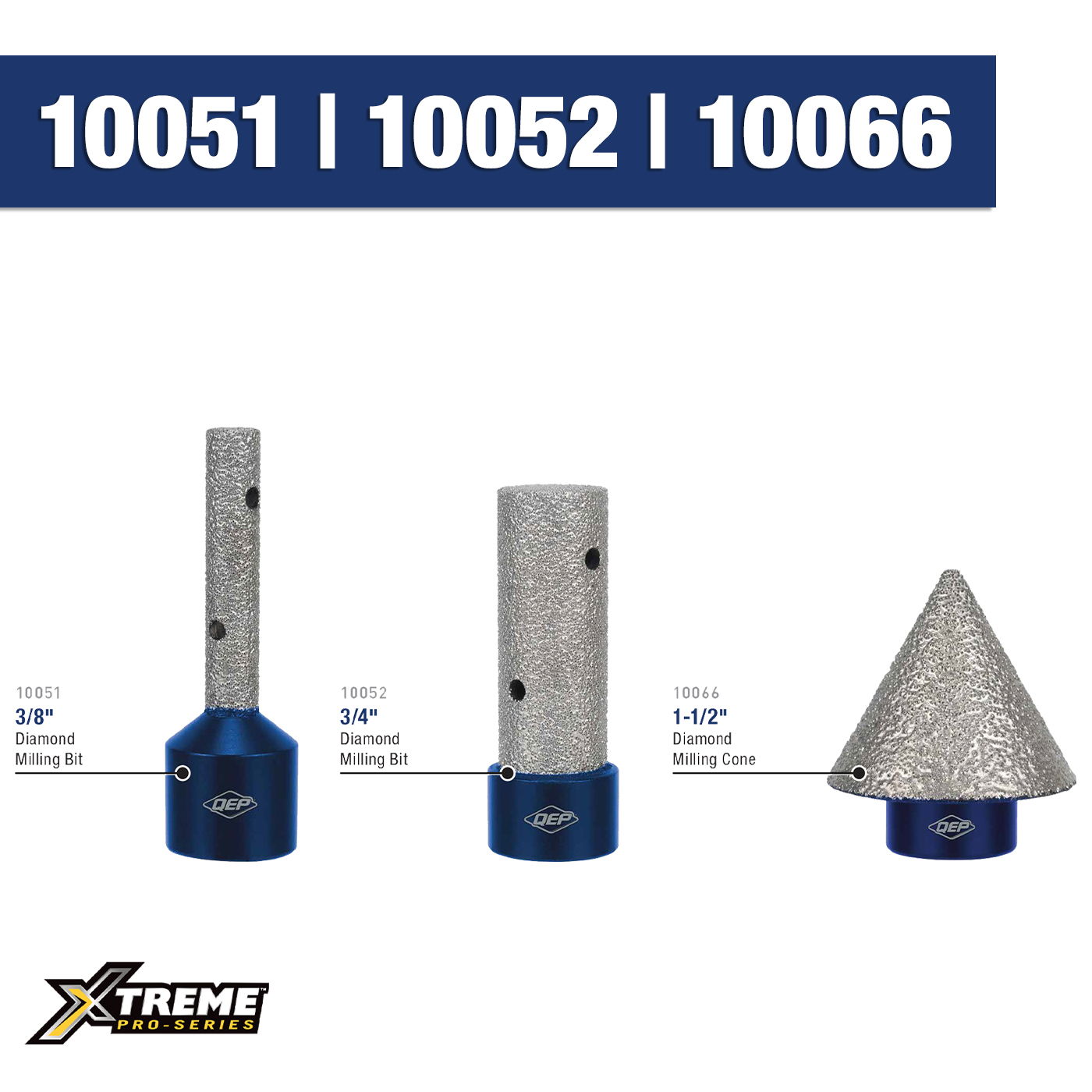 Xtreme Diamond Milling Bits and Cone