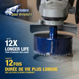 Xtreme Diamond Hole Saws for Angle Grinders