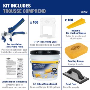 Pro Tiling Leveling Kit