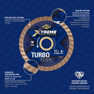 Xtreme™ Pro Series Turbo Diamond Blade