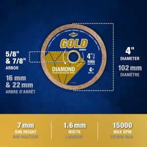 Gold Series Diamond Blades