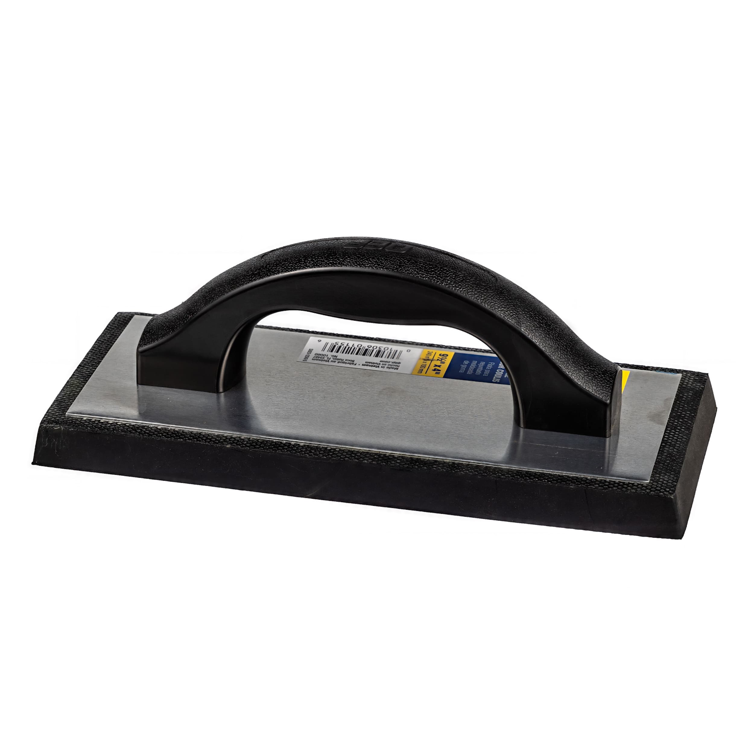 4" x 9.5" Molded Rubber Grout Float with Non-Stick Gum Rubber - 360 Spin Image - 2