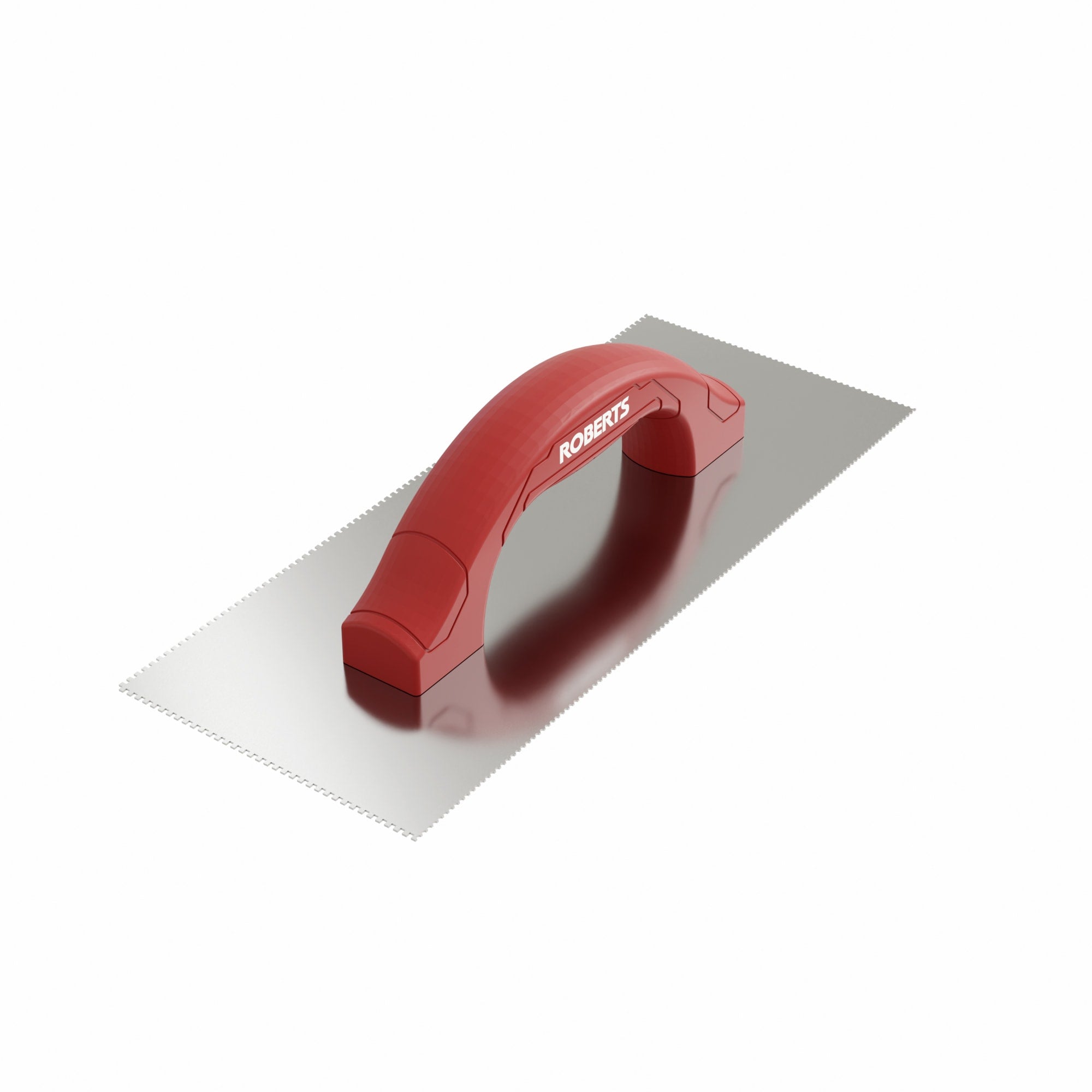 1/16" Sq & 1/16" x 1/32" x 1/32" U Dual-Notch Trowel w/ Comfort Grip - 360 Spin Image - 3