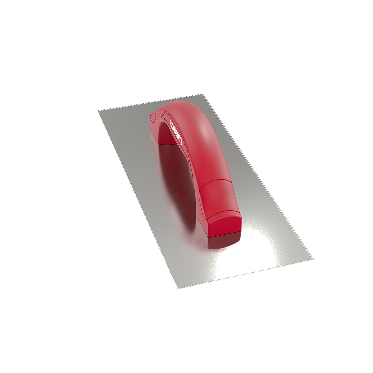 1/4" Flat V & 1/8" Square Dual-Notch Trowel w/ Comfort Grip - 360 Spin Image - 8