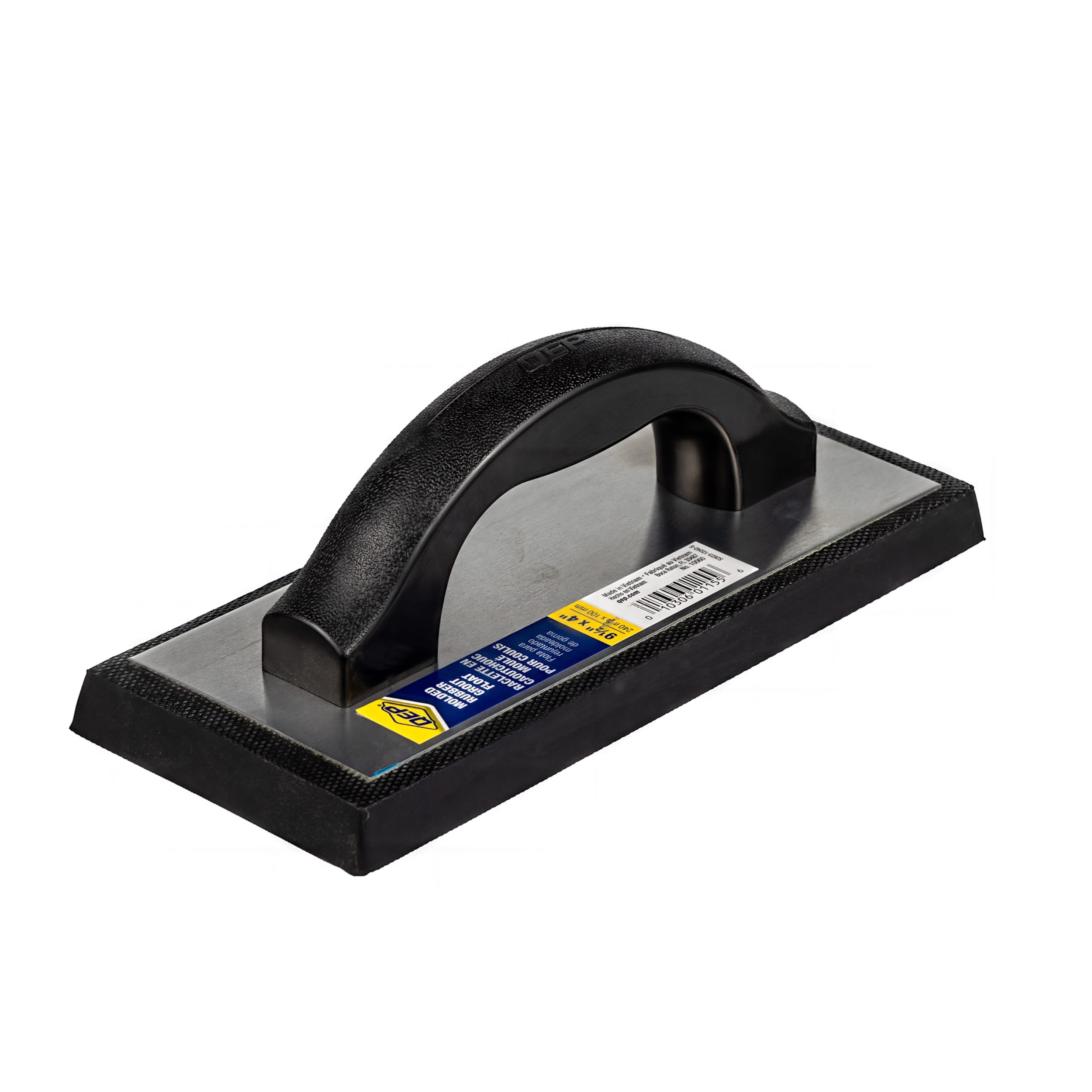 4" x 9.5" Molded Rubber Grout Float with Non-Stick Gum Rubber - 360 Spin Image - 10