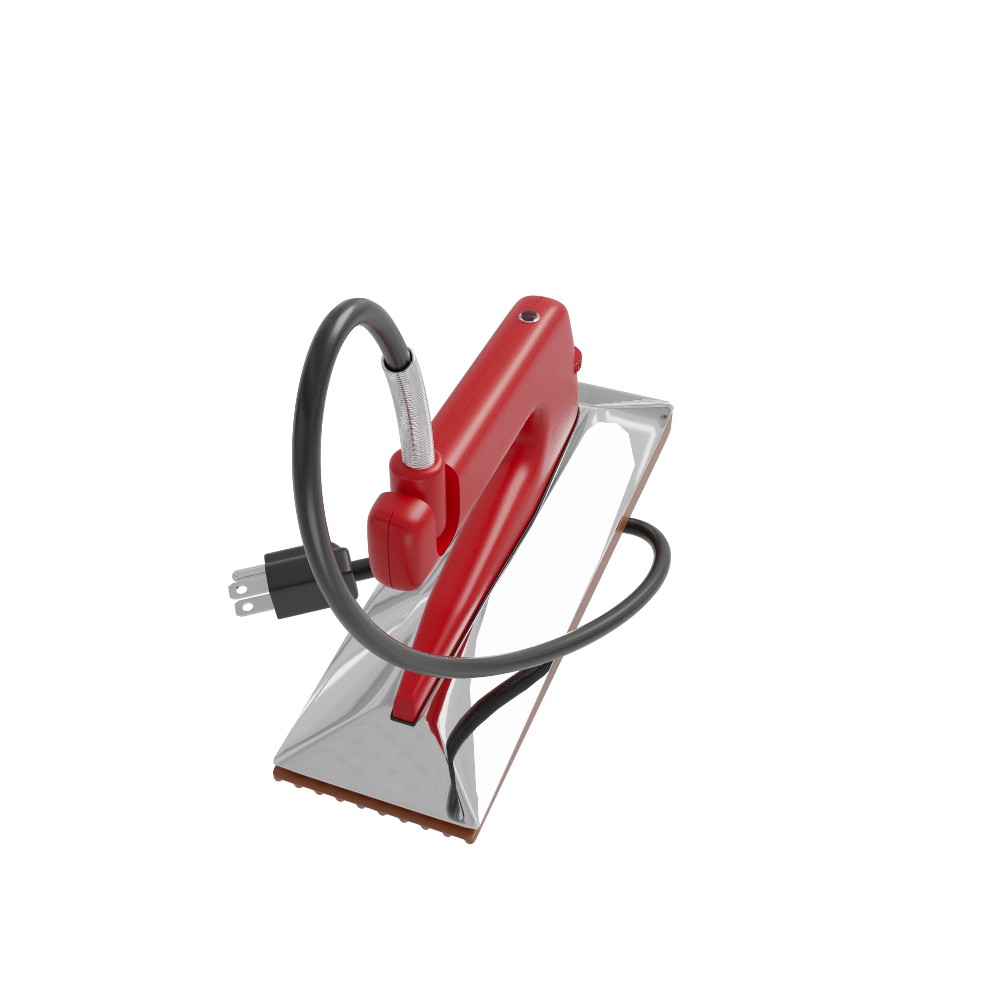 Deluxe Heat Bond Carpet Iron with Non-Stick%2C Grooved Base - 360 Spin Image - 11