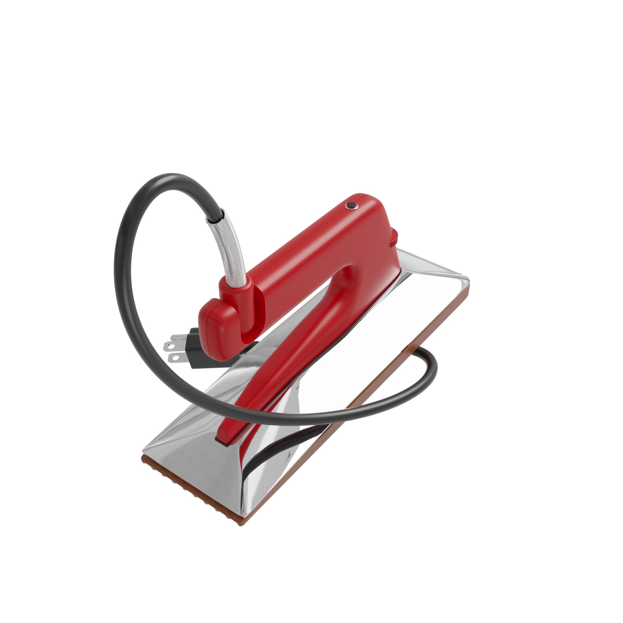 Deluxe Heat Bond Carpet Iron with Non-Stick%2C Grooved Base - 360 Spin Image - 12