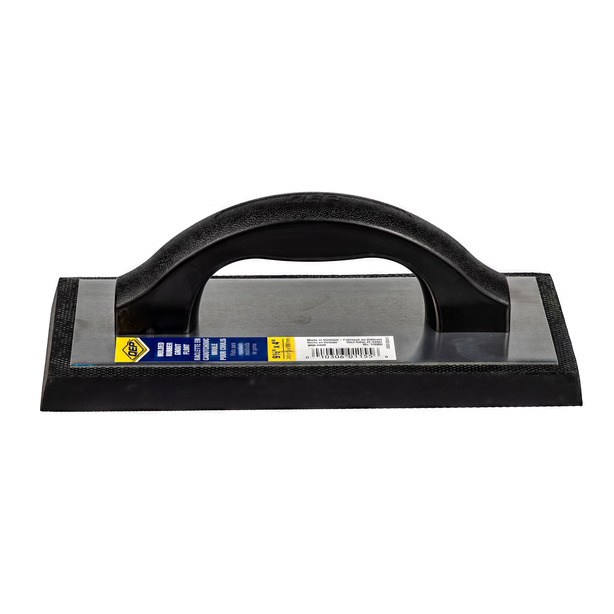 4" x 9.5" Molded Rubber Grout Float with Non-Stick Gum Rubber - 360 Spin Image - 13