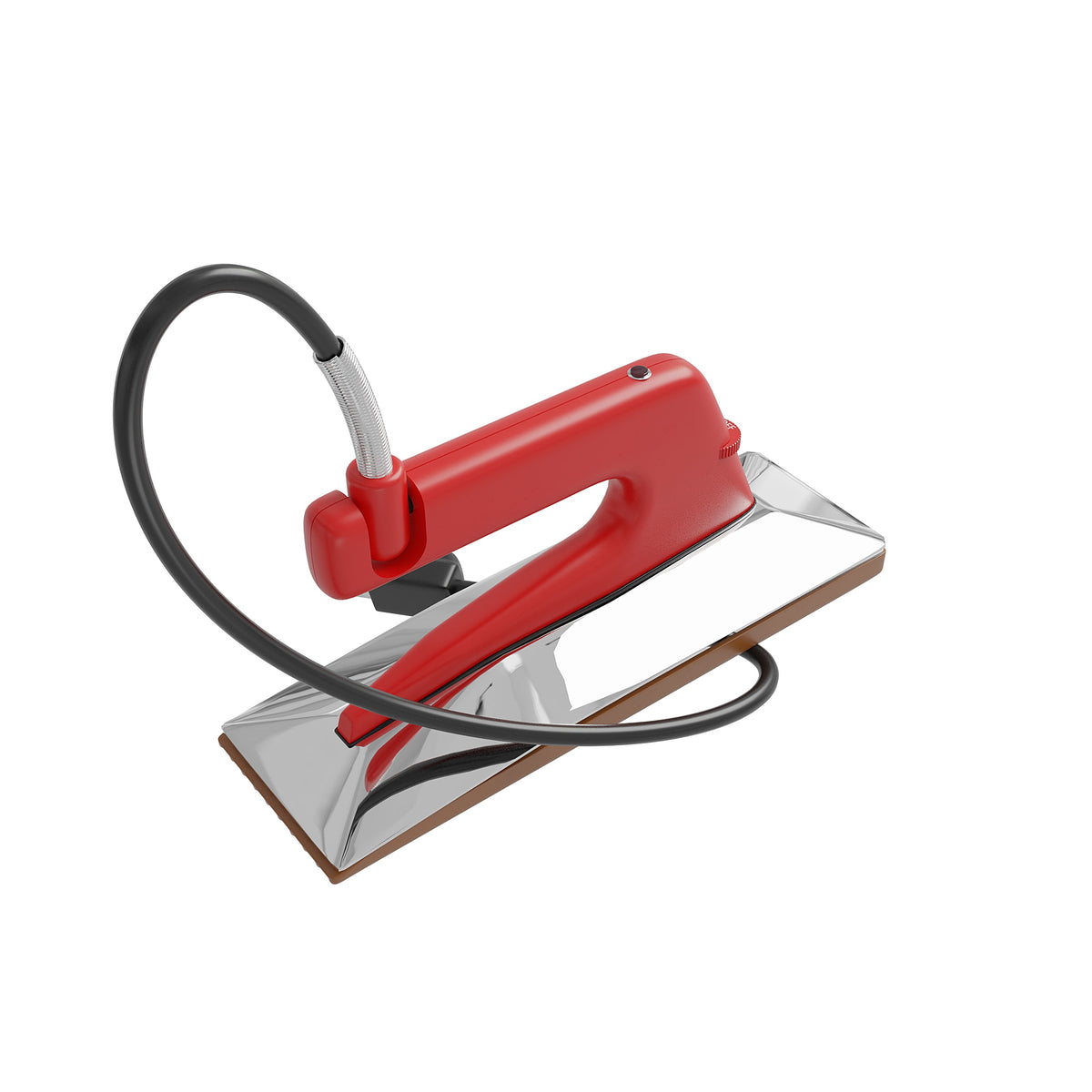 Deluxe Heat Bond Carpet Iron with Non-Stick%2C Grooved Base - 360 Spin Image - 13