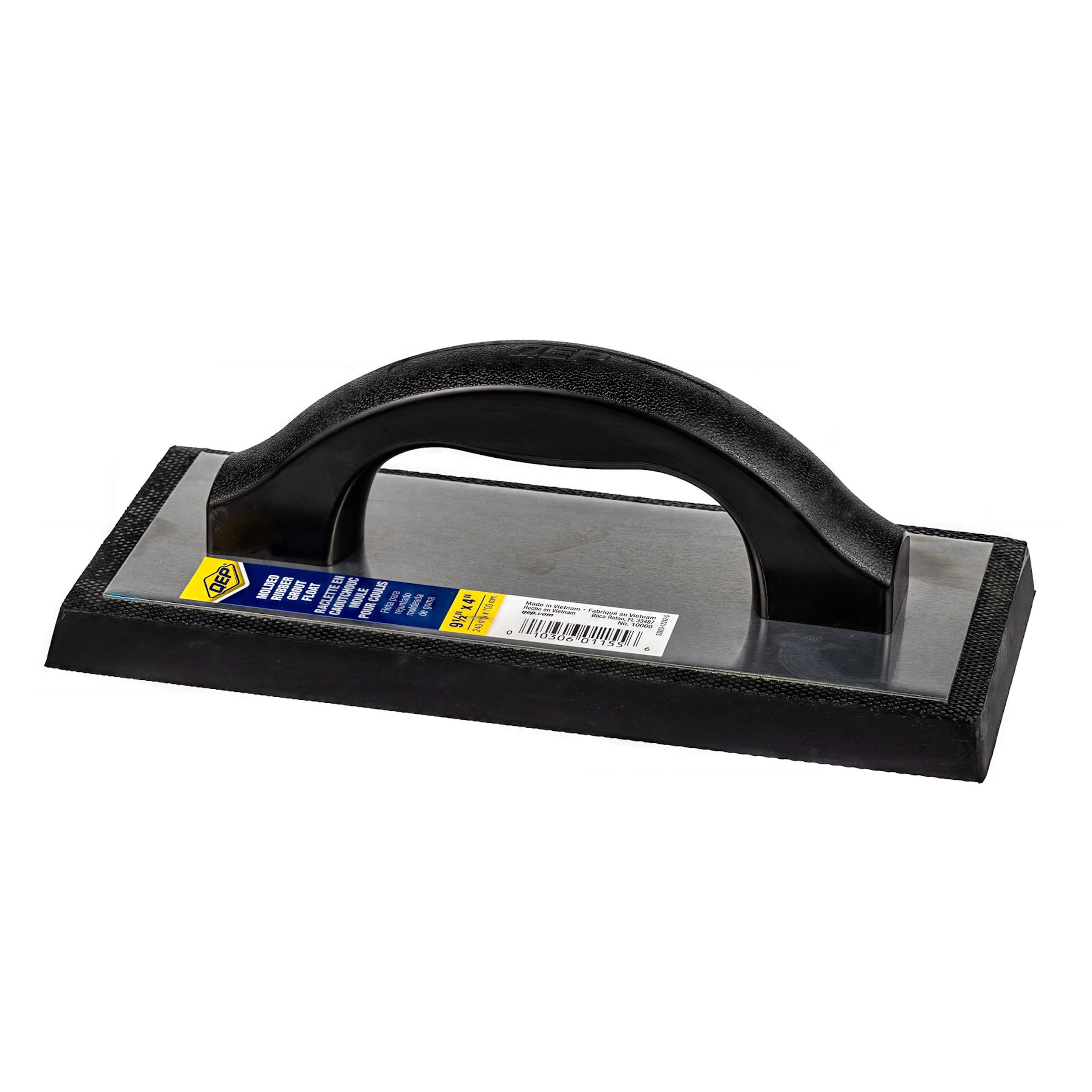 4" x 9.5" Molded Rubber Grout Float with Non-Stick Gum Rubber - 360 Spin Image - 14