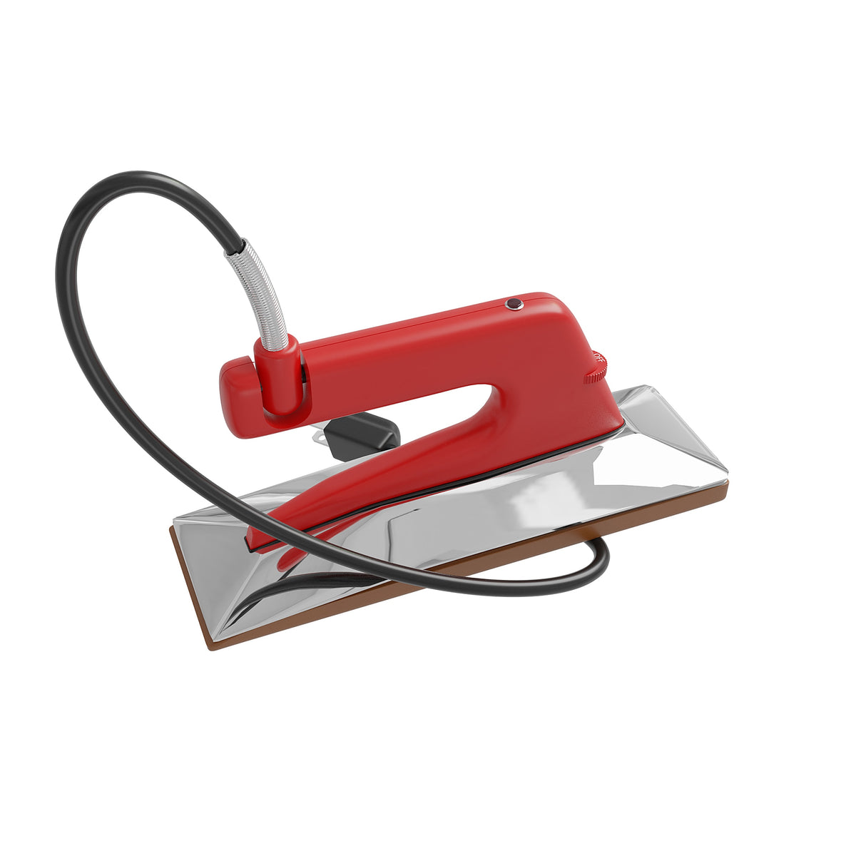 Deluxe Heat Bond Carpet Iron with Non-Stick%2C Grooved Base - 360 Spin Image - 14