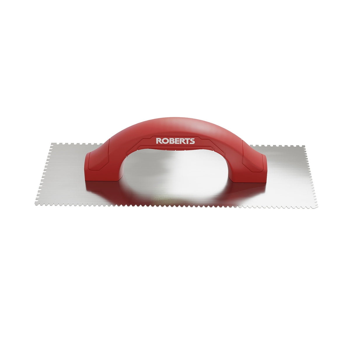 1/4" Flat V & 1/8" U Dual-Notch Trowel w/ Comfort Grip - 360 Spin Image - 14