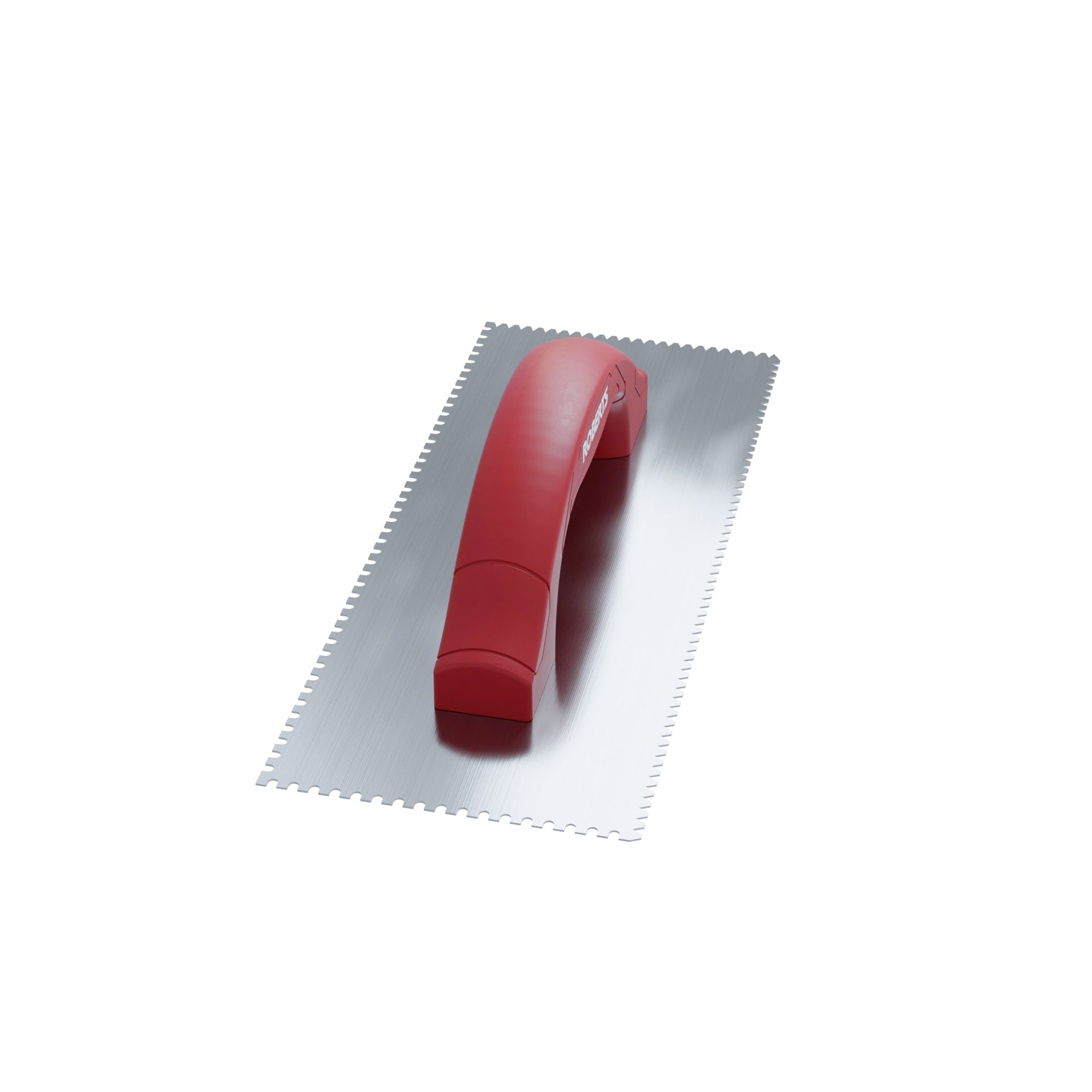 1/4" Flat V & 1/8" U Dual-Notch Trowel w/ Comfort Grip - 360 Spin Image - 16