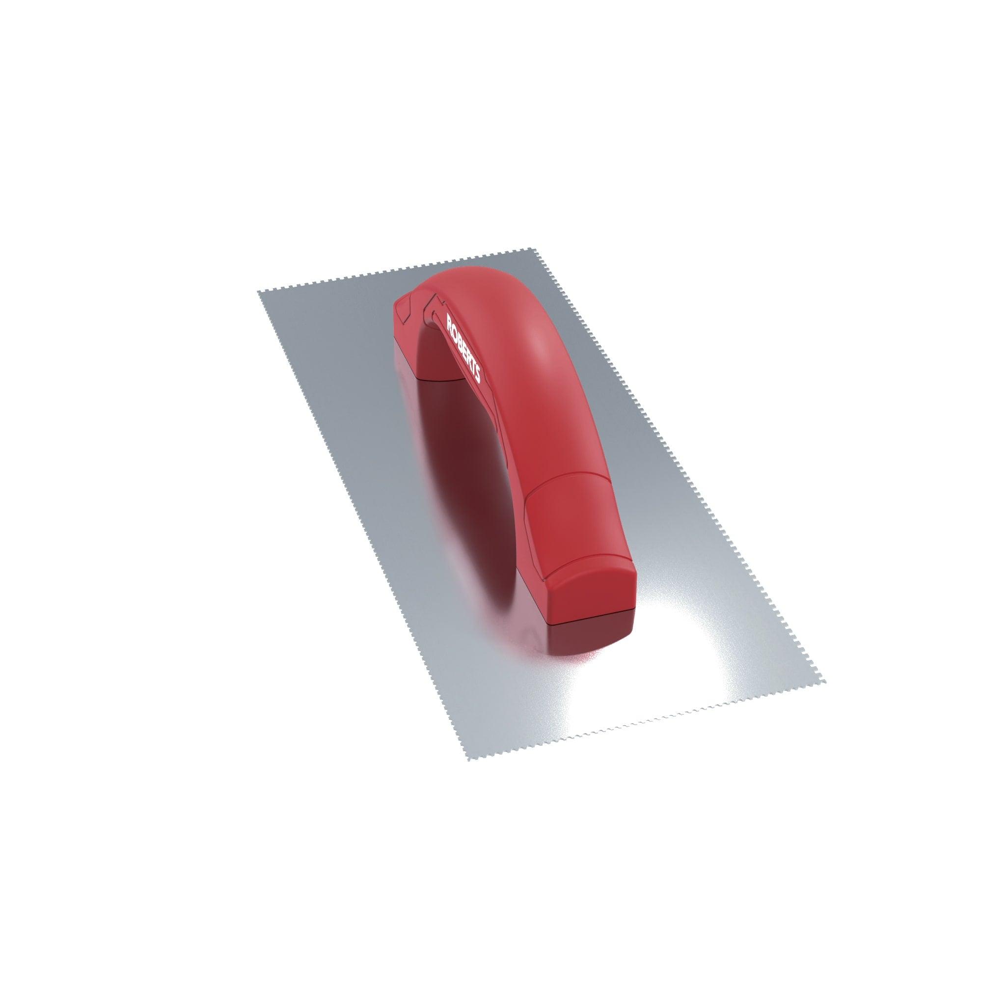1/4" Flat V & 1/8" Square Dual-Notch Trowel w/ Comfort Grip - 360 Spin Image - 17