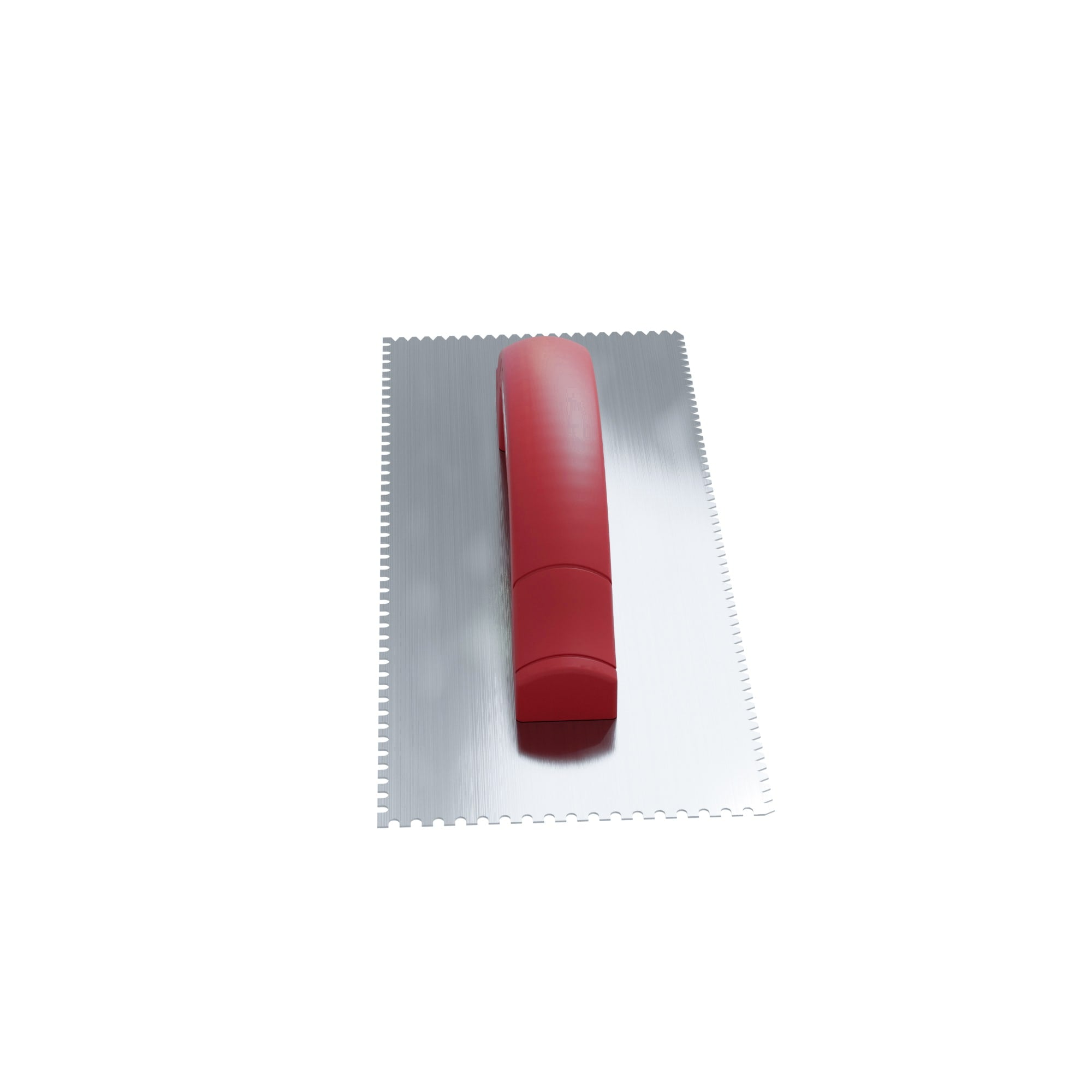 1/4" Flat V & 1/8" U Dual-Notch Trowel w/ Comfort Grip - 360 Spin Image - 17