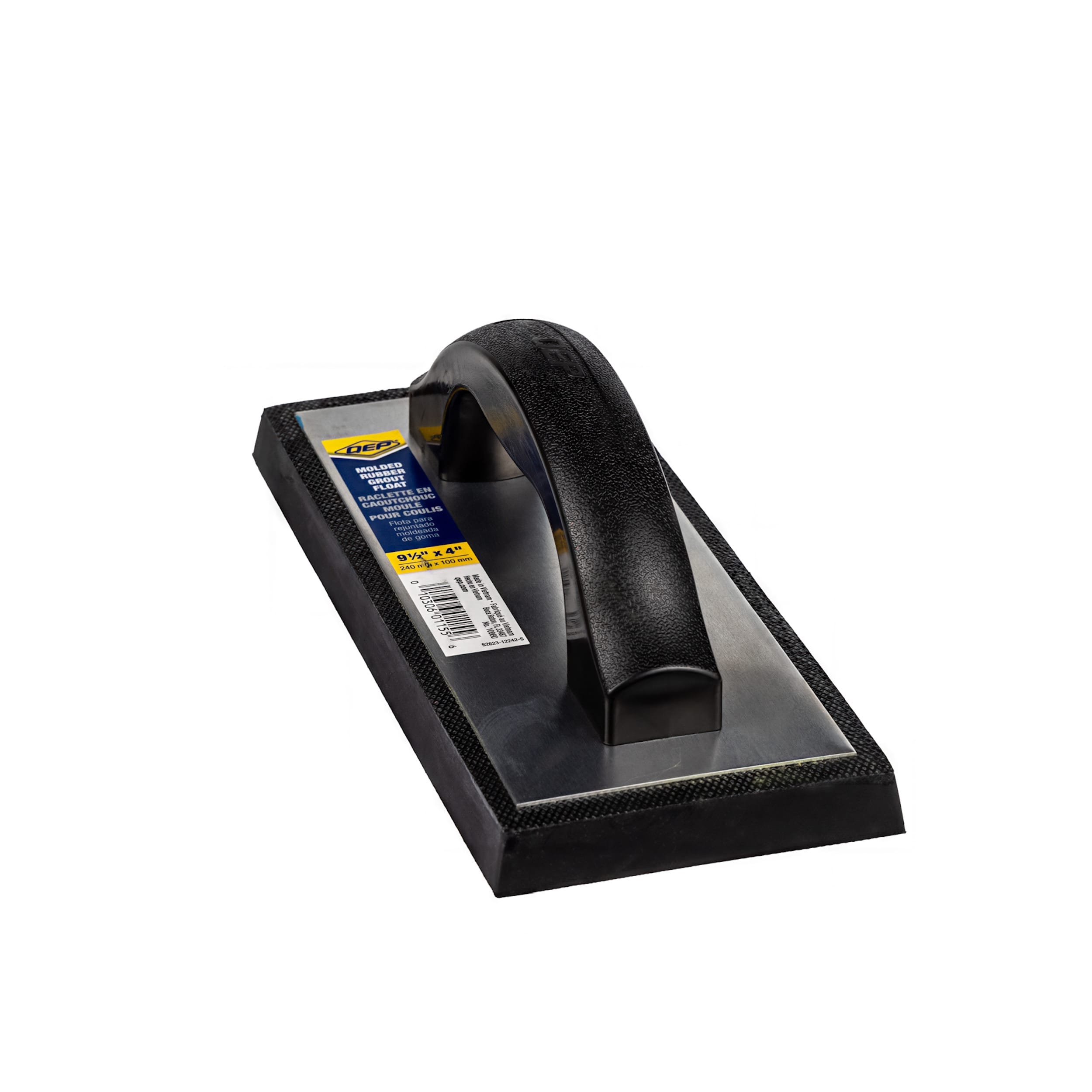 4" x 9.5" Molded Rubber Grout Float with Non-Stick Gum Rubber - 360 Spin Image - 18