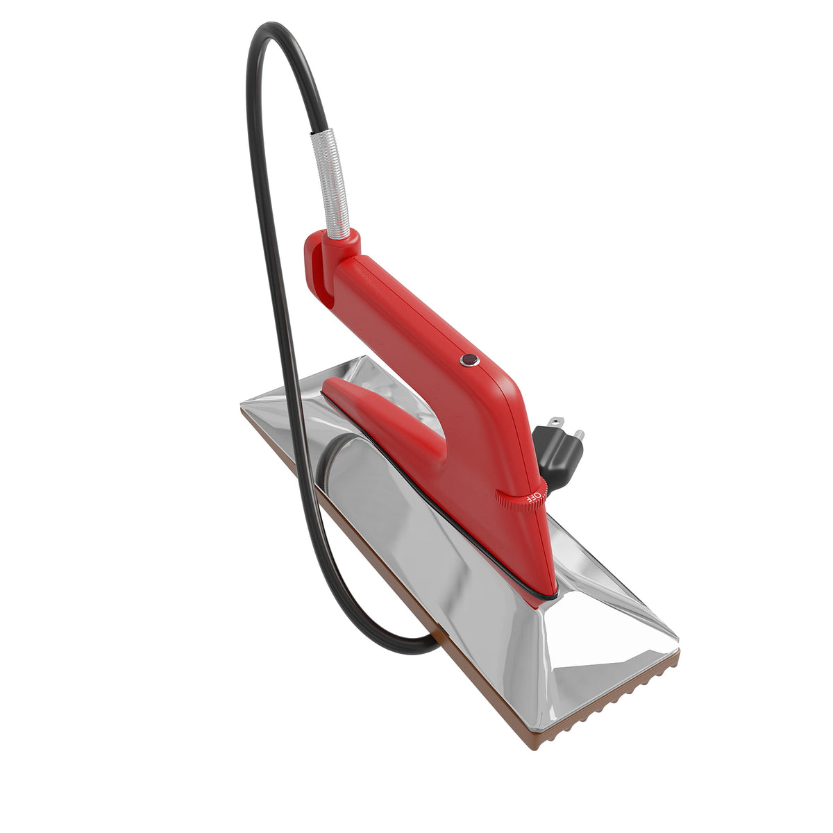 Deluxe Heat Bond Carpet Iron with Non-Stick%2C Grooved Base - 360 Spin Image - 19