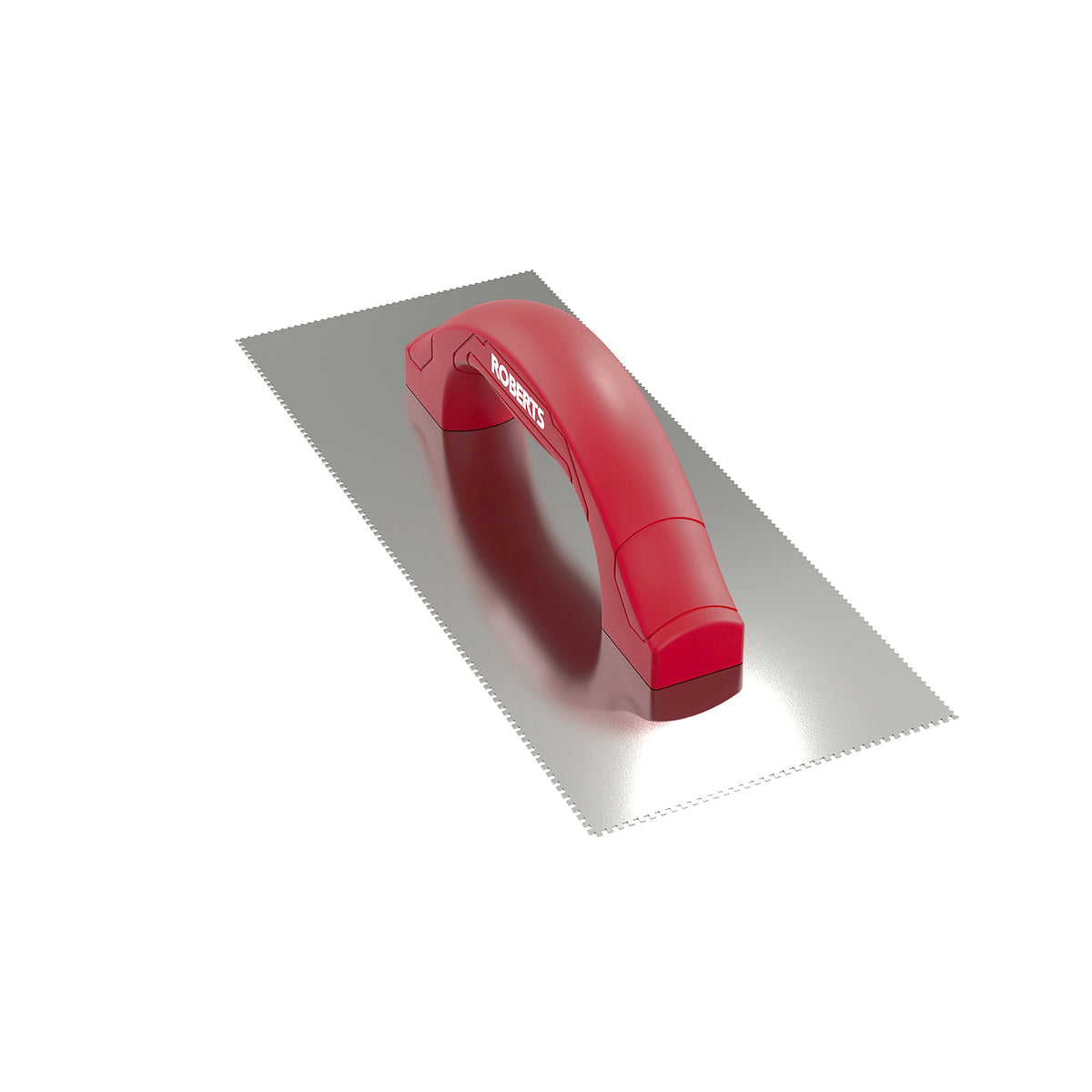 1/4" Flat V & 1/8" Square Dual-Notch Trowel w/ Comfort Grip - 360 Spin Image - 19