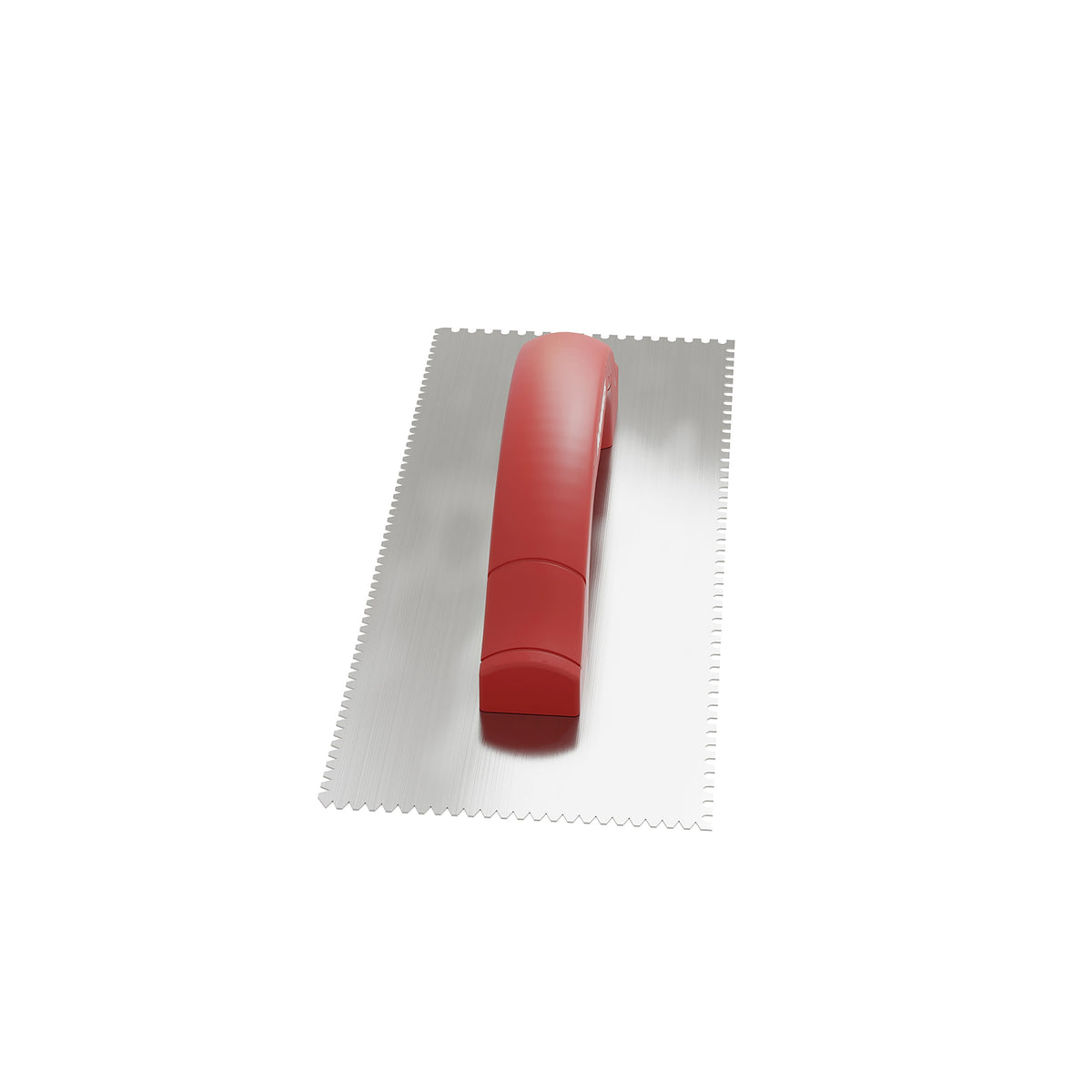 1/4" Flat V & 1/8" U Dual-Notch Trowel w/ Comfort Grip - 360 Spin Image - 20