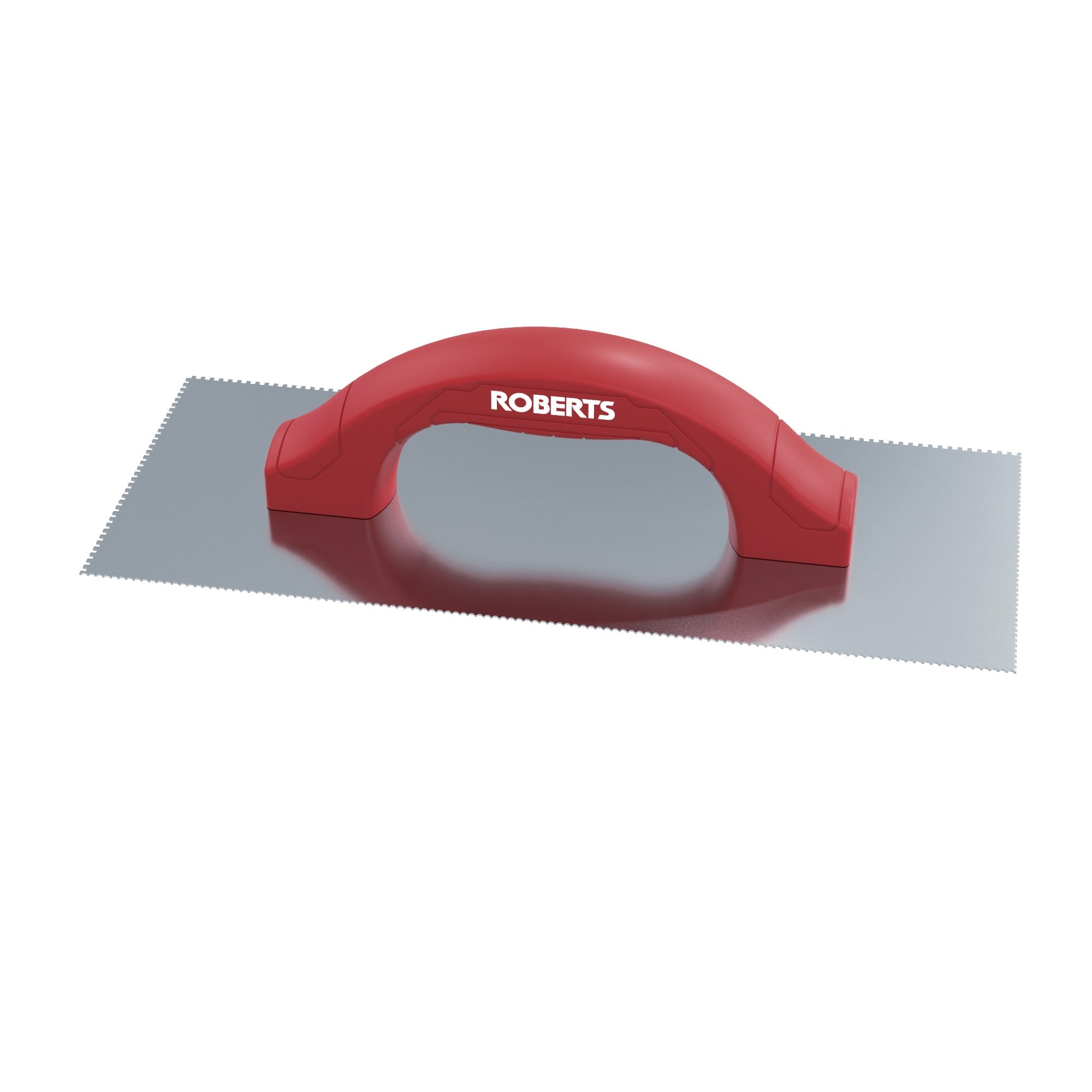 1/4" Flat V & 1/8" Square Dual-Notch Trowel w/ Comfort Grip - 360 Spin Image - 21