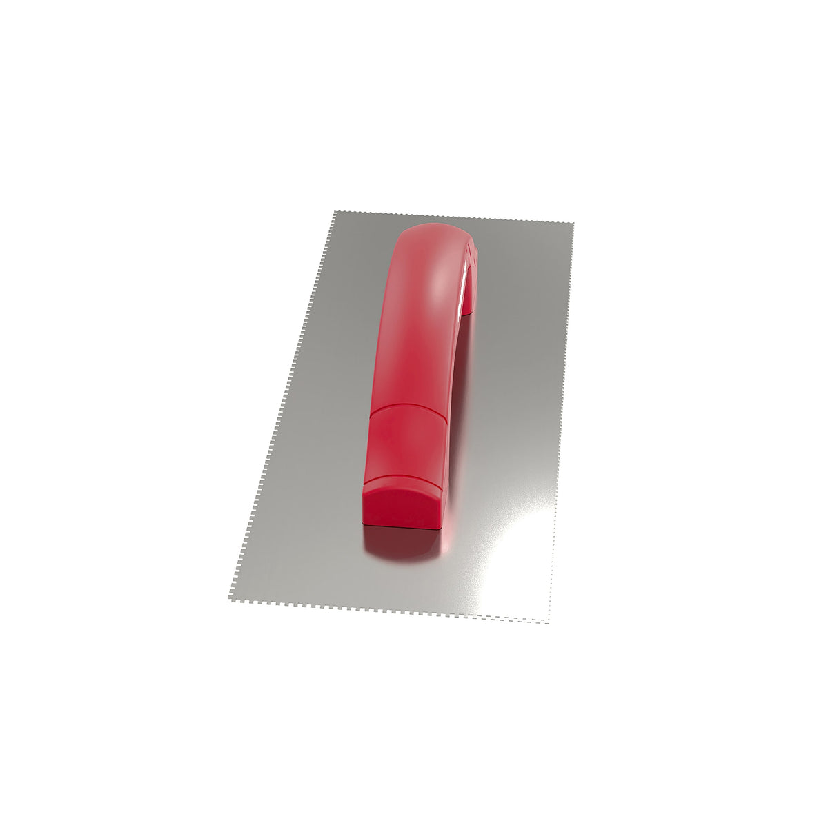 1/4" Flat V & 1/8" Square Dual-Notch Trowel w/ Comfort Grip - 360 Spin Image - 21