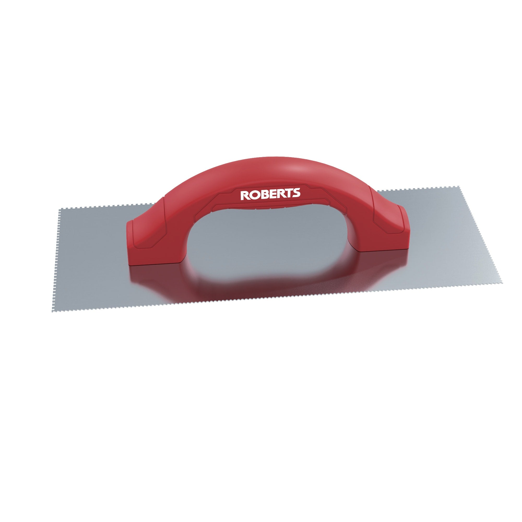 1/4" Flat V & 1/8" Square Dual-Notch Trowel w/ Comfort Grip - 360 Spin Image - 22
