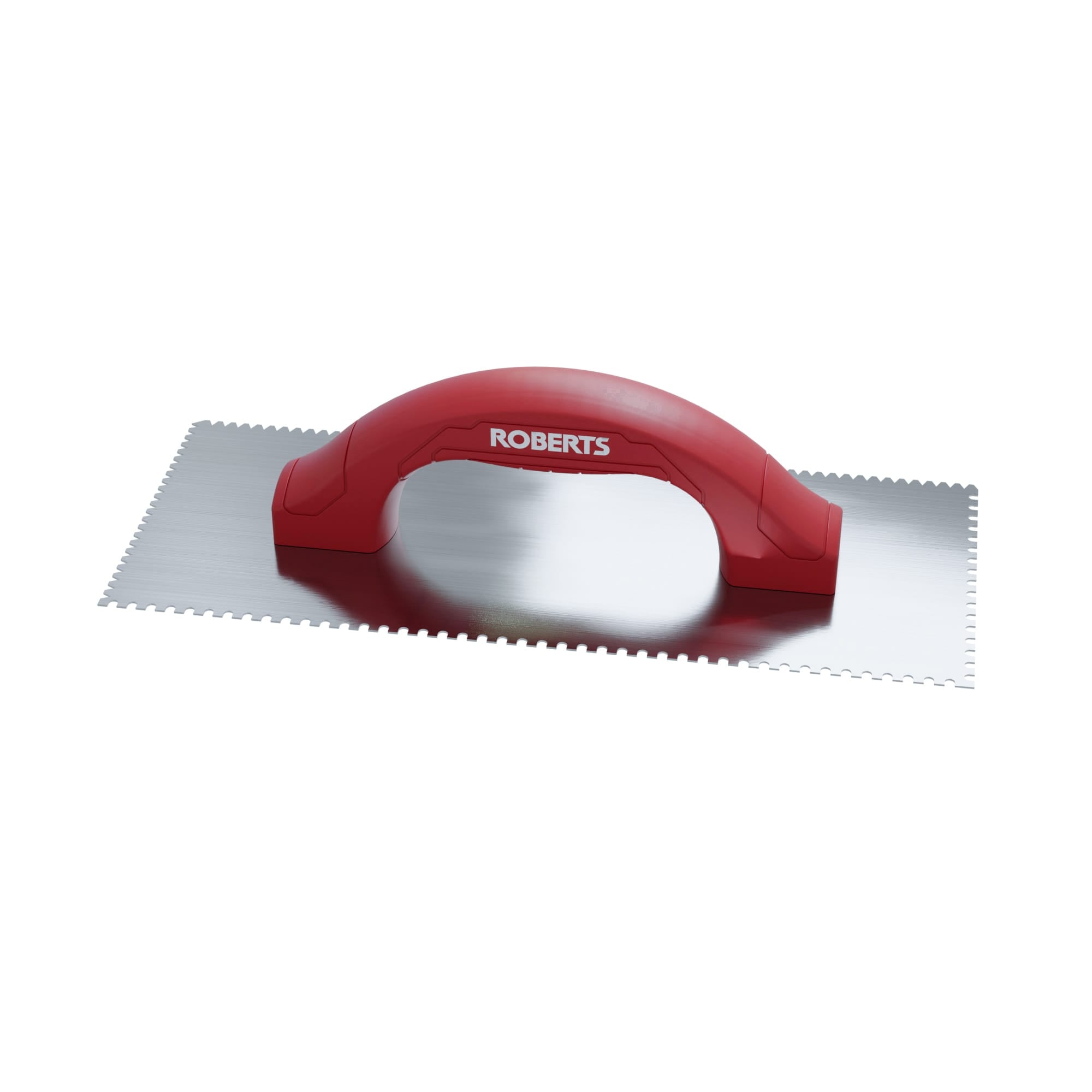 1/4" Flat V & 1/8" U Dual-Notch Trowel w/ Comfort Grip - 360 Spin Image - 22