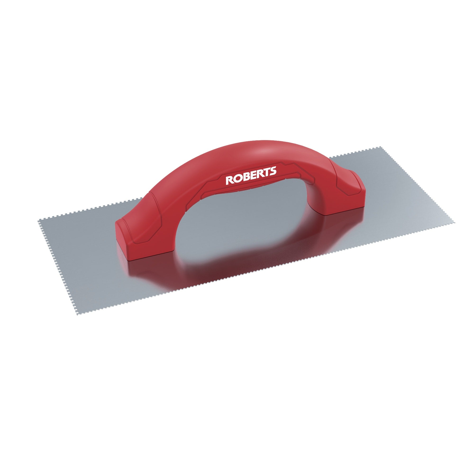 1/4" Flat V & 1/8" Square Dual-Notch Trowel w/ Comfort Grip - 360 Spin Image - 23