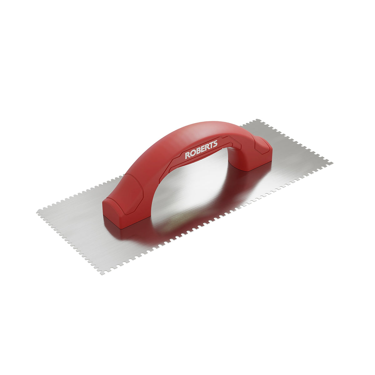 1/4" Flat V & 1/8" U Dual-Notch Trowel w/ Comfort Grip - 360 Spin Image - 23