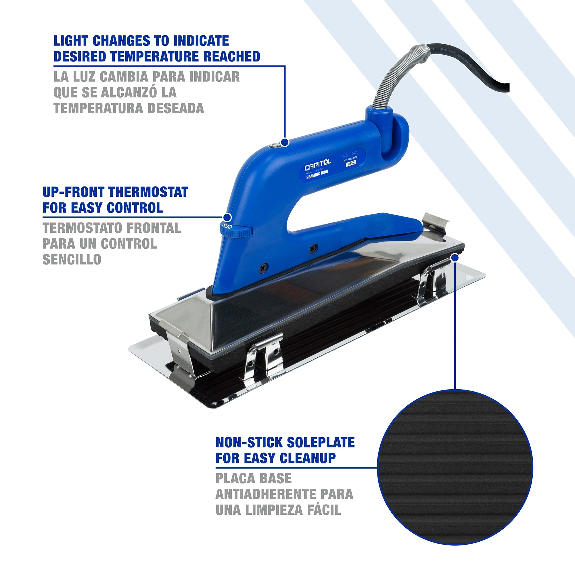 Heat-Bond Seaming Iron - 2