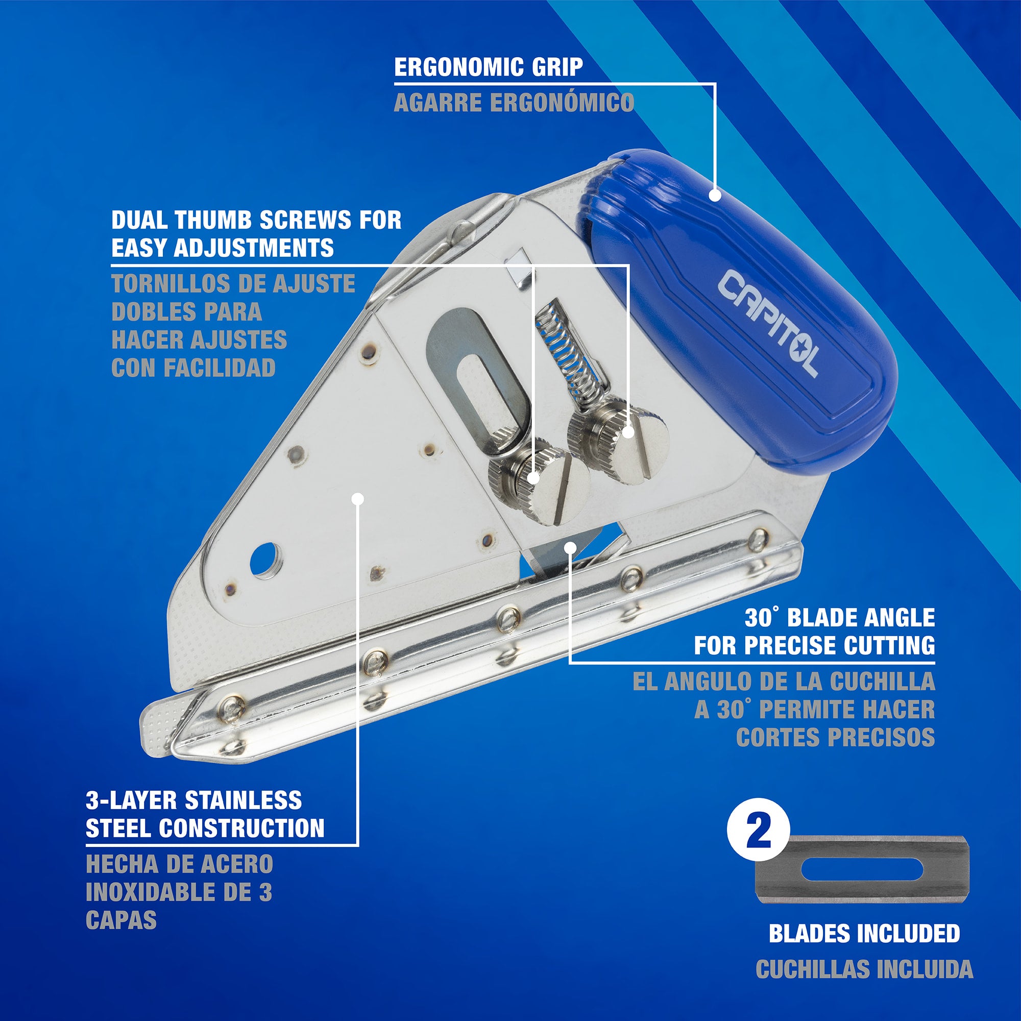 Professional Loop Pile Carpet Cutter - 2
