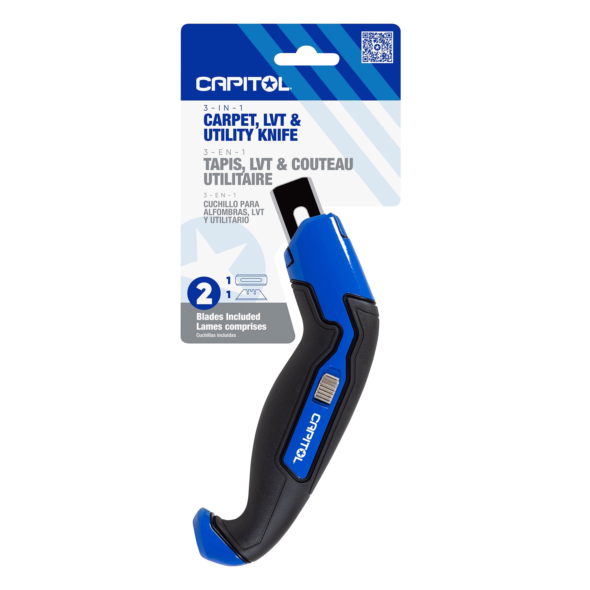 3-in-1 Carpet%2C LVT & Utility Knife - 8