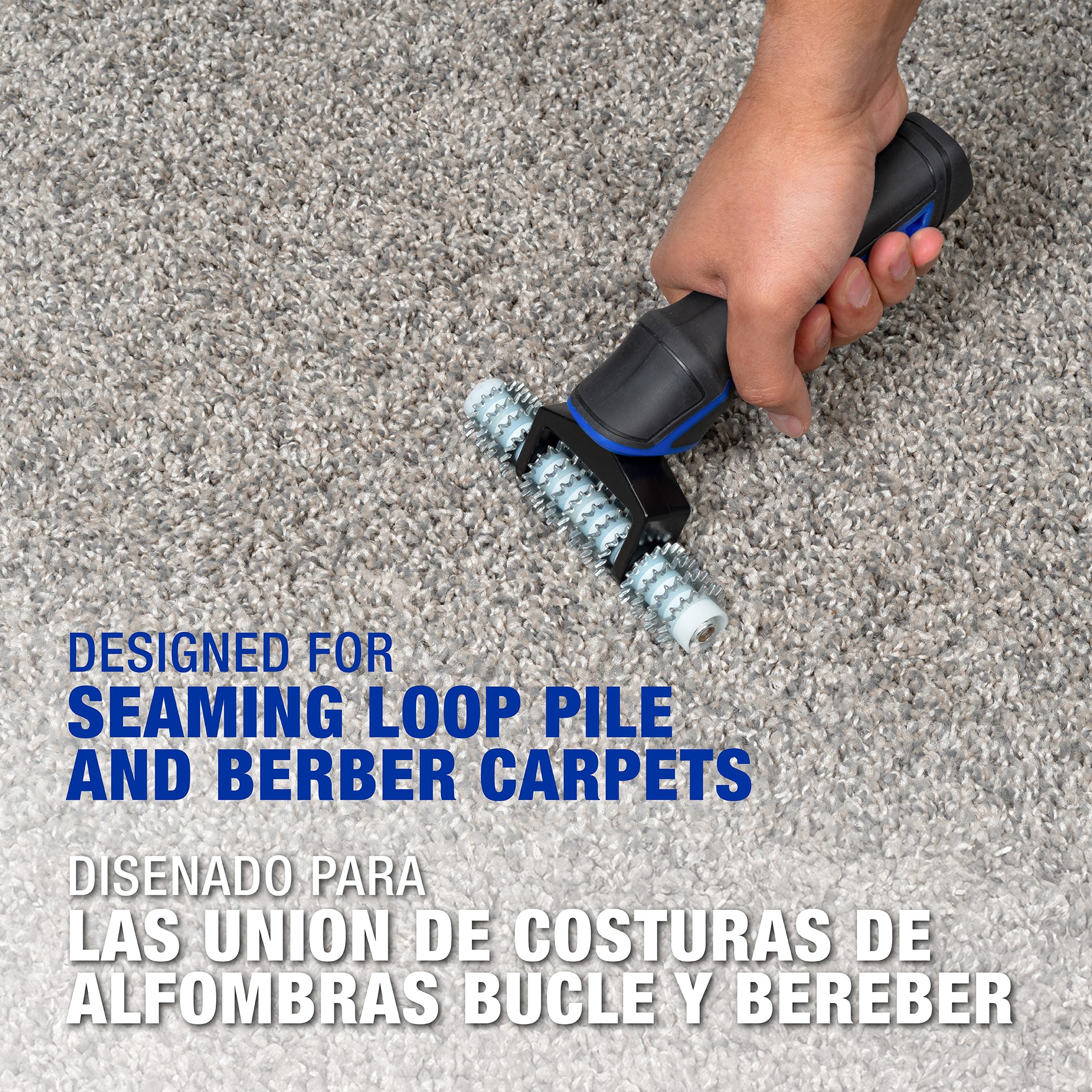 Star Wheel Loop Pile Seam Roller - 4