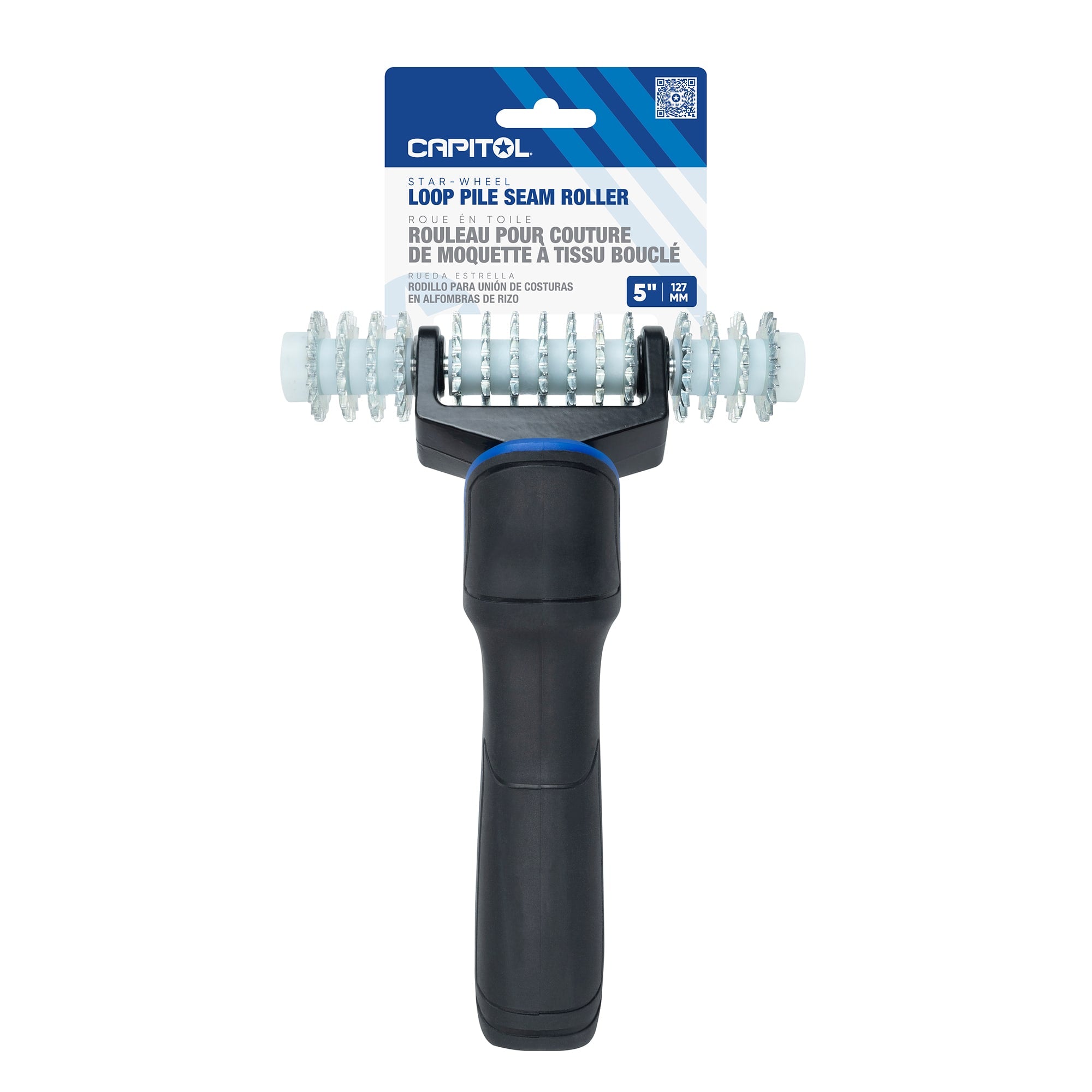 Star Wheel Loop Pile Seam Roller - 8