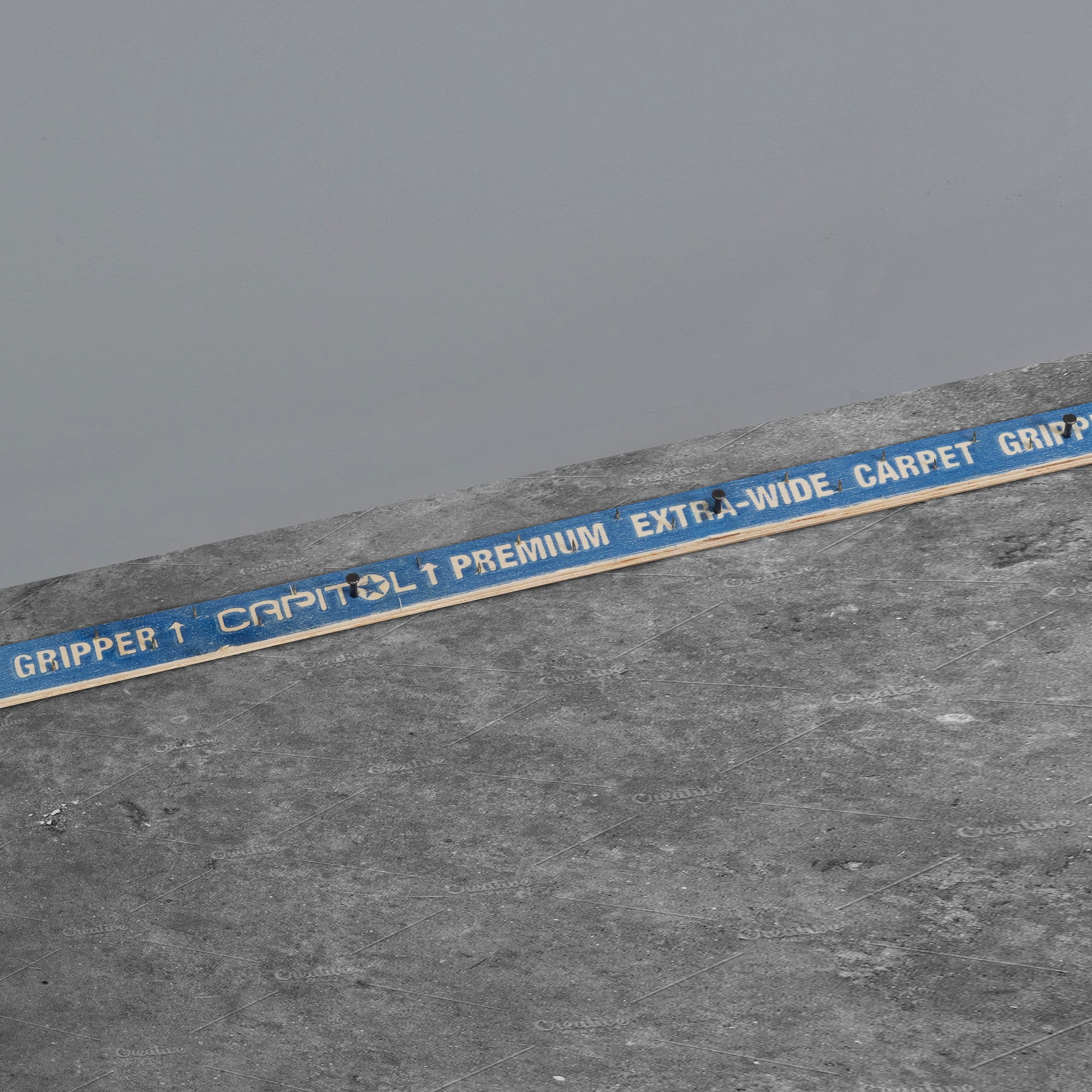 1" Extra-Wide Tack Strip for Concrete Subfloors (100 pack) - 3