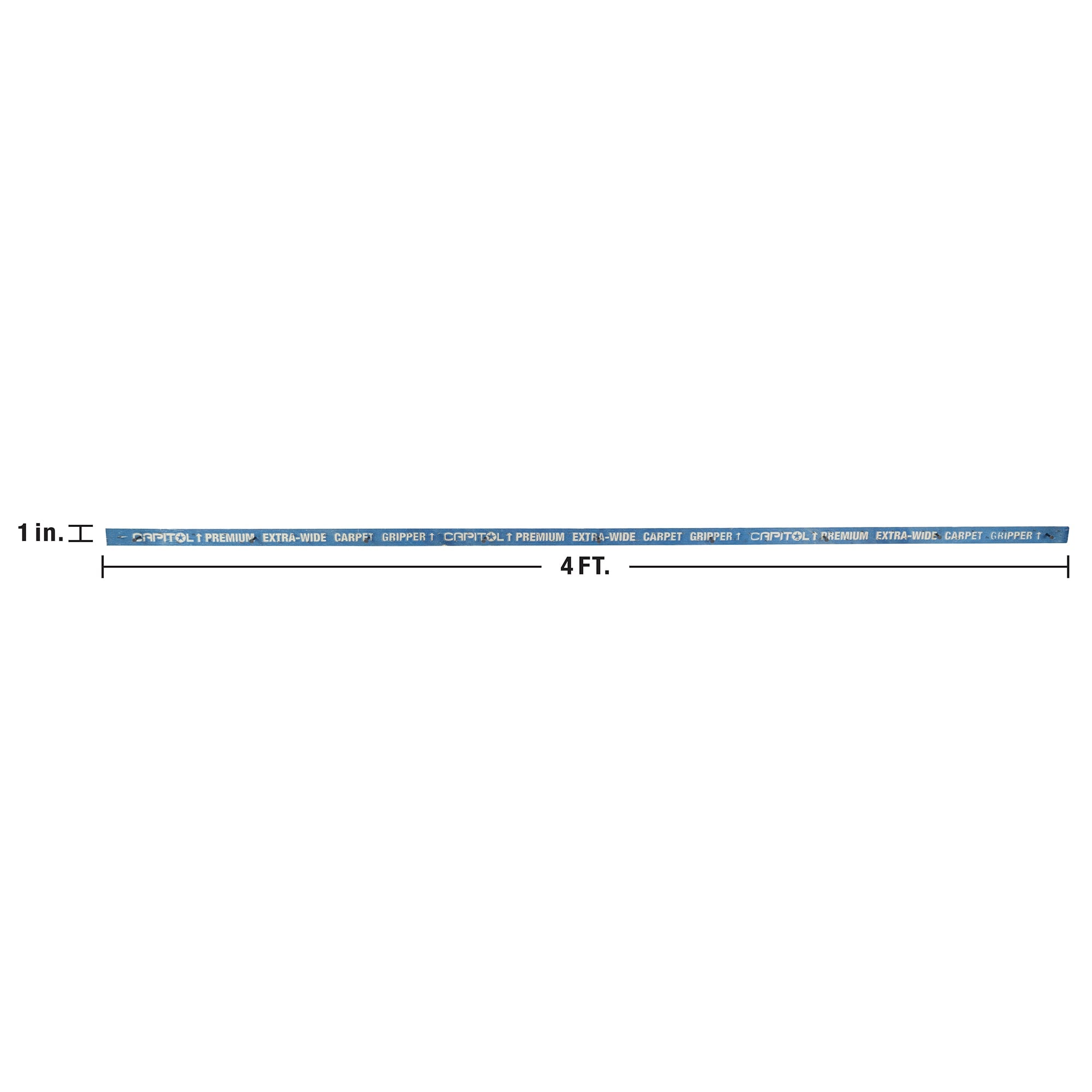 1" Extra-Wide Tack Strip for Concrete Subfloors (100 pack) - 5