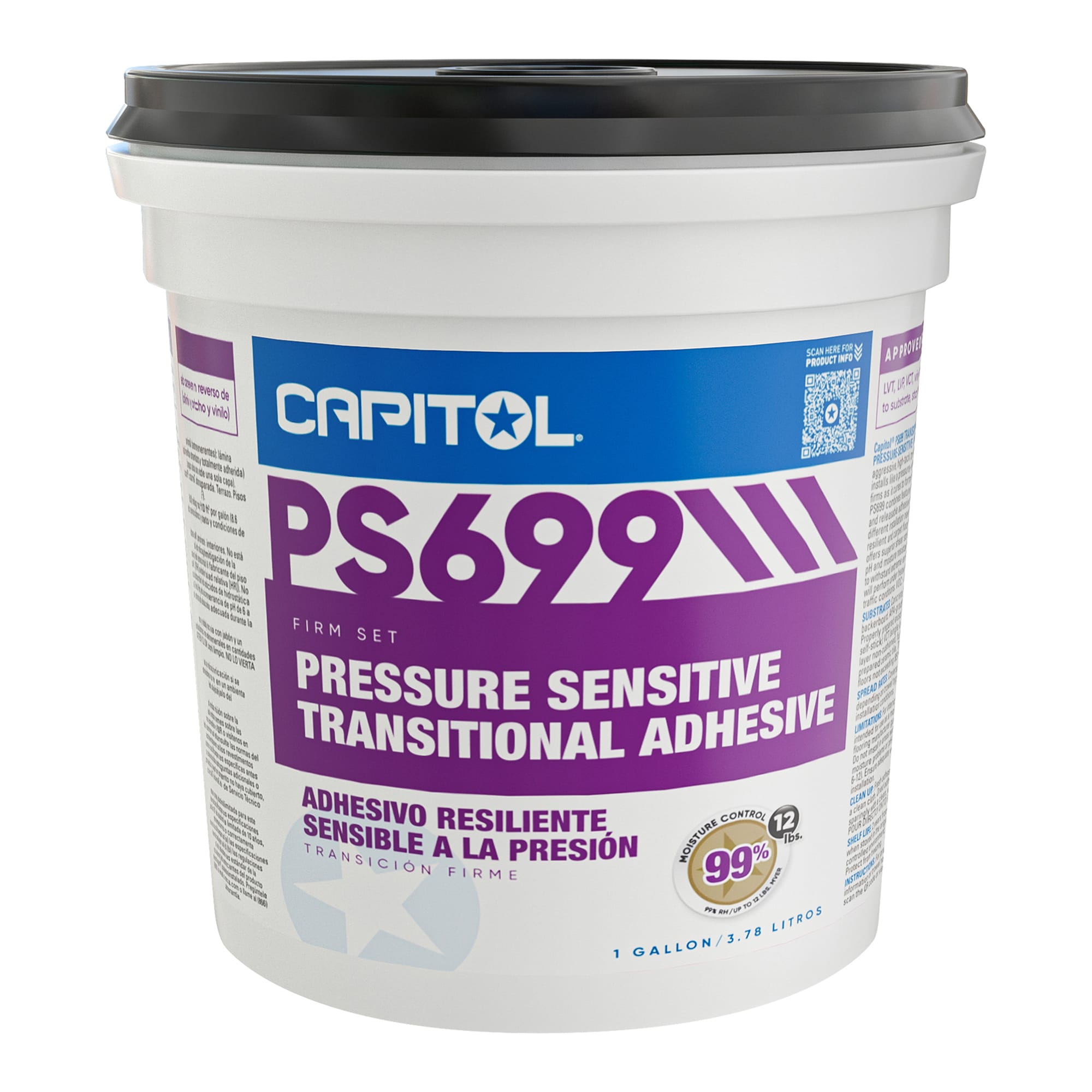PS699 Transitional Pressure Sensitive Adhesive  - 1 Gal. (3.78 L) - 1