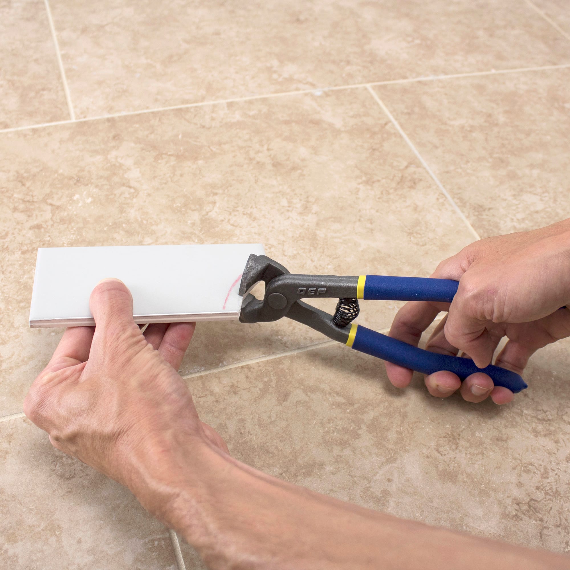 Tile Nipper for Tile and Mosaic up to 1/4" Thick - 2