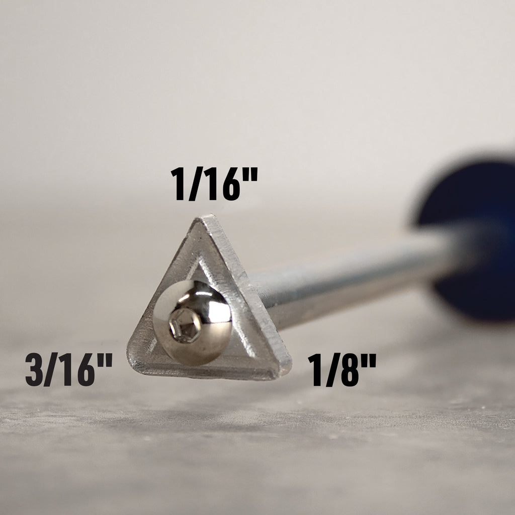 Grout Removal Tool with 3 Durable Carbide Tips - 3