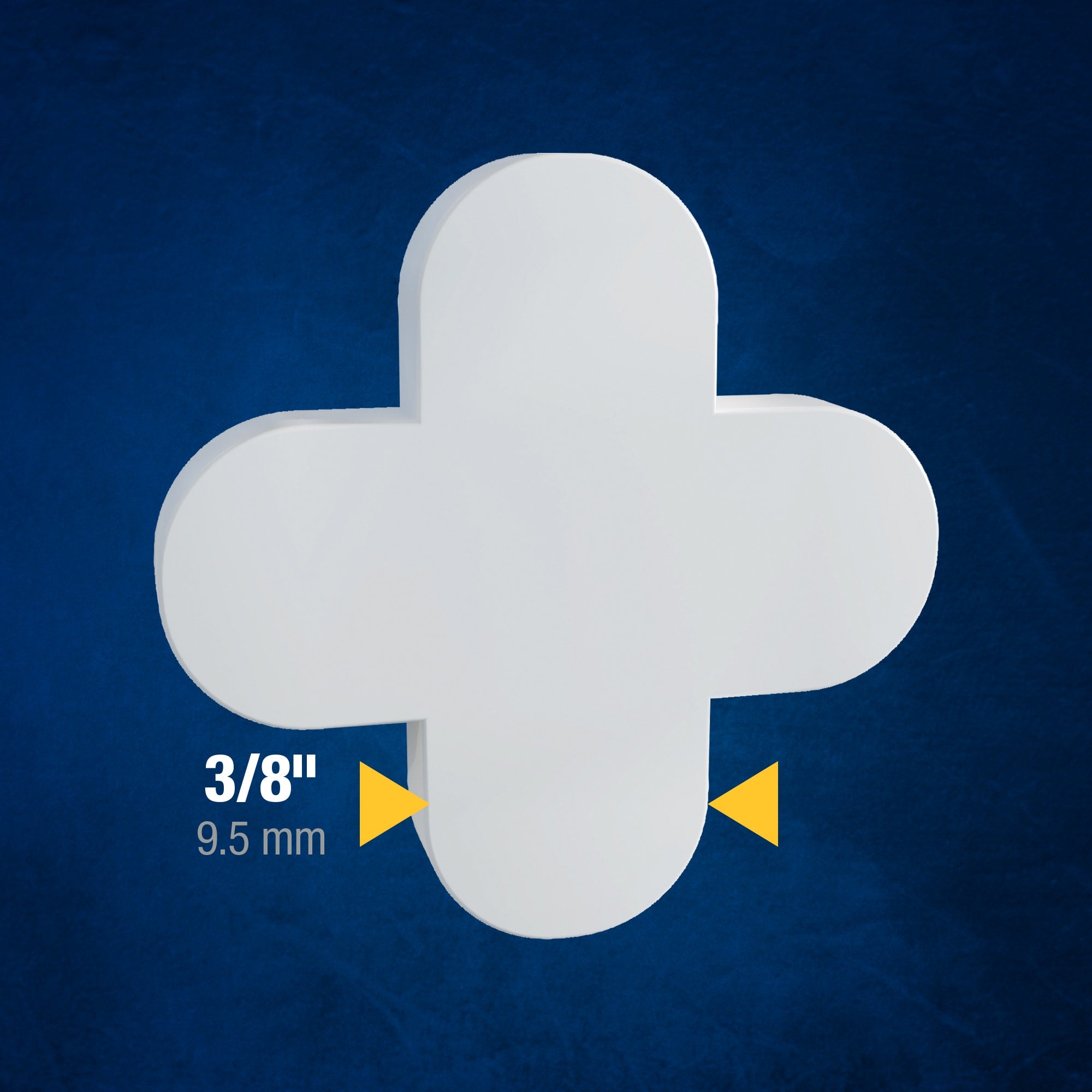 3/8" Flexible Tile Spacers - Traditional Install (100 pack) - 3