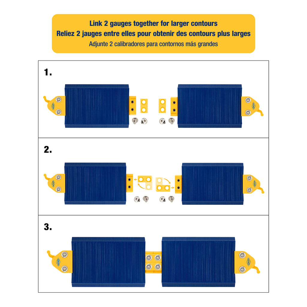 6" Locking Contour Gauge - 6