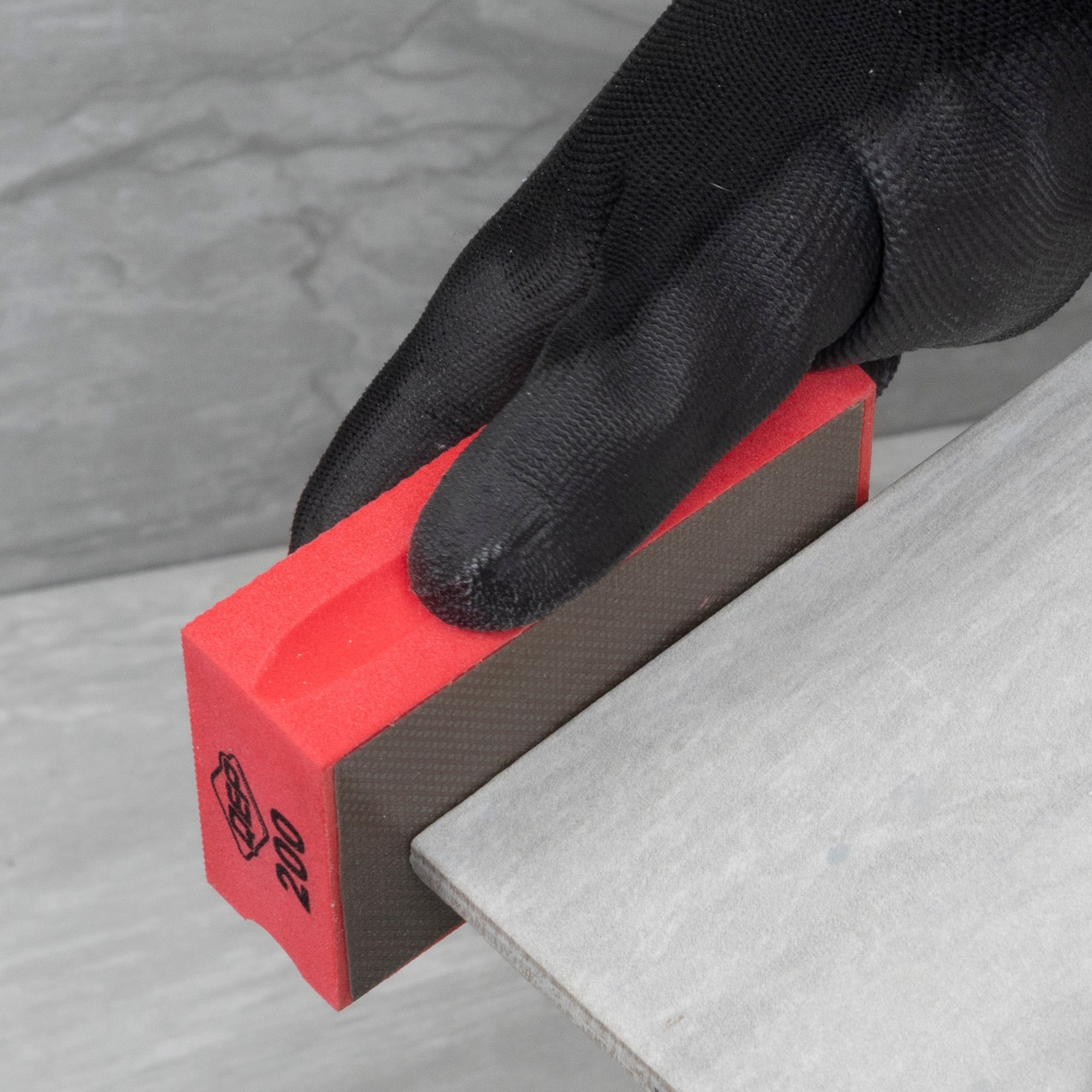 200-Grit Fine Diamond Sanding Block - 2